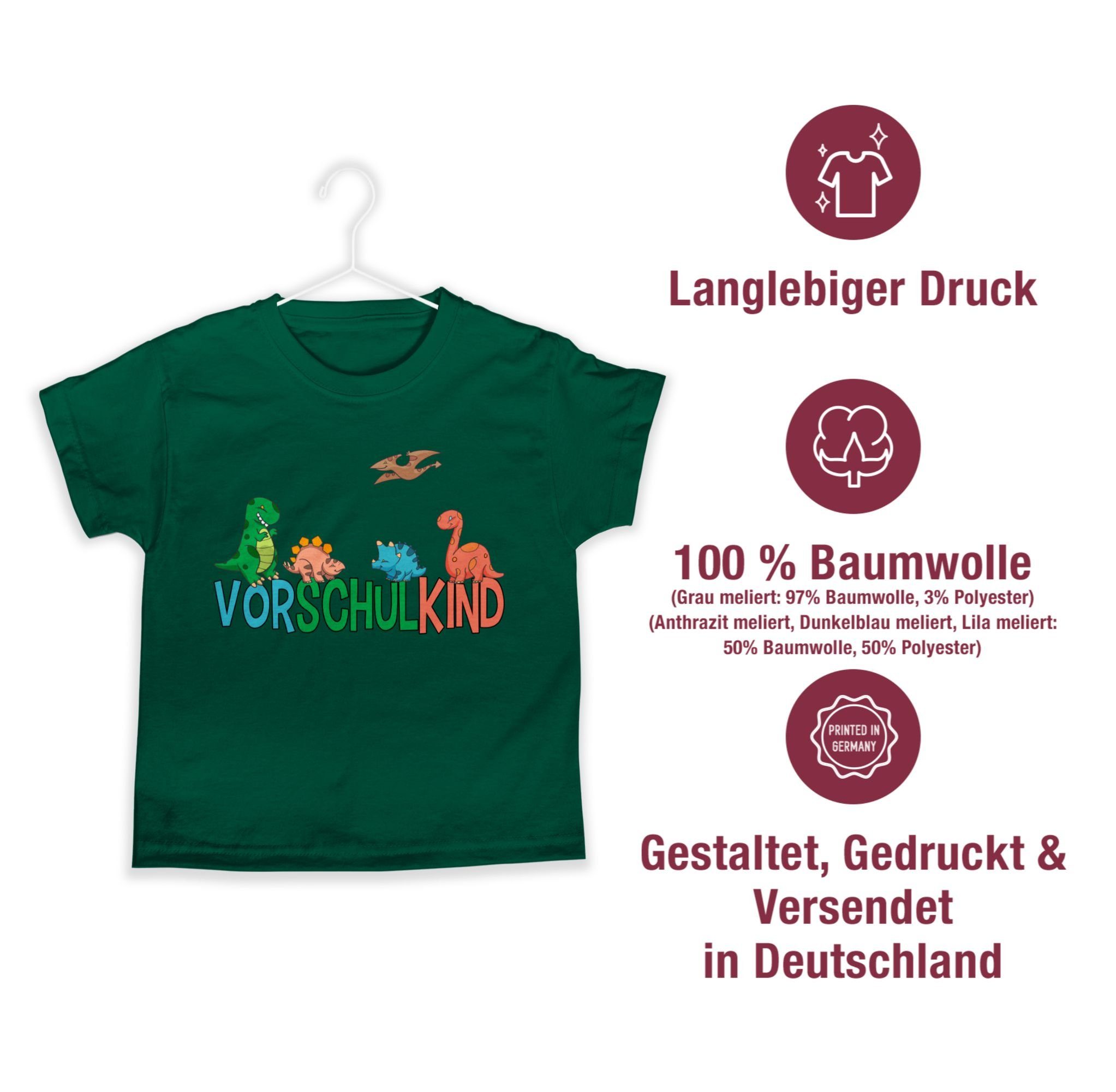 Shirtracer T-Shirt Vorschulkind Dinos (1-tlg) Vorschulkinder Geschenke