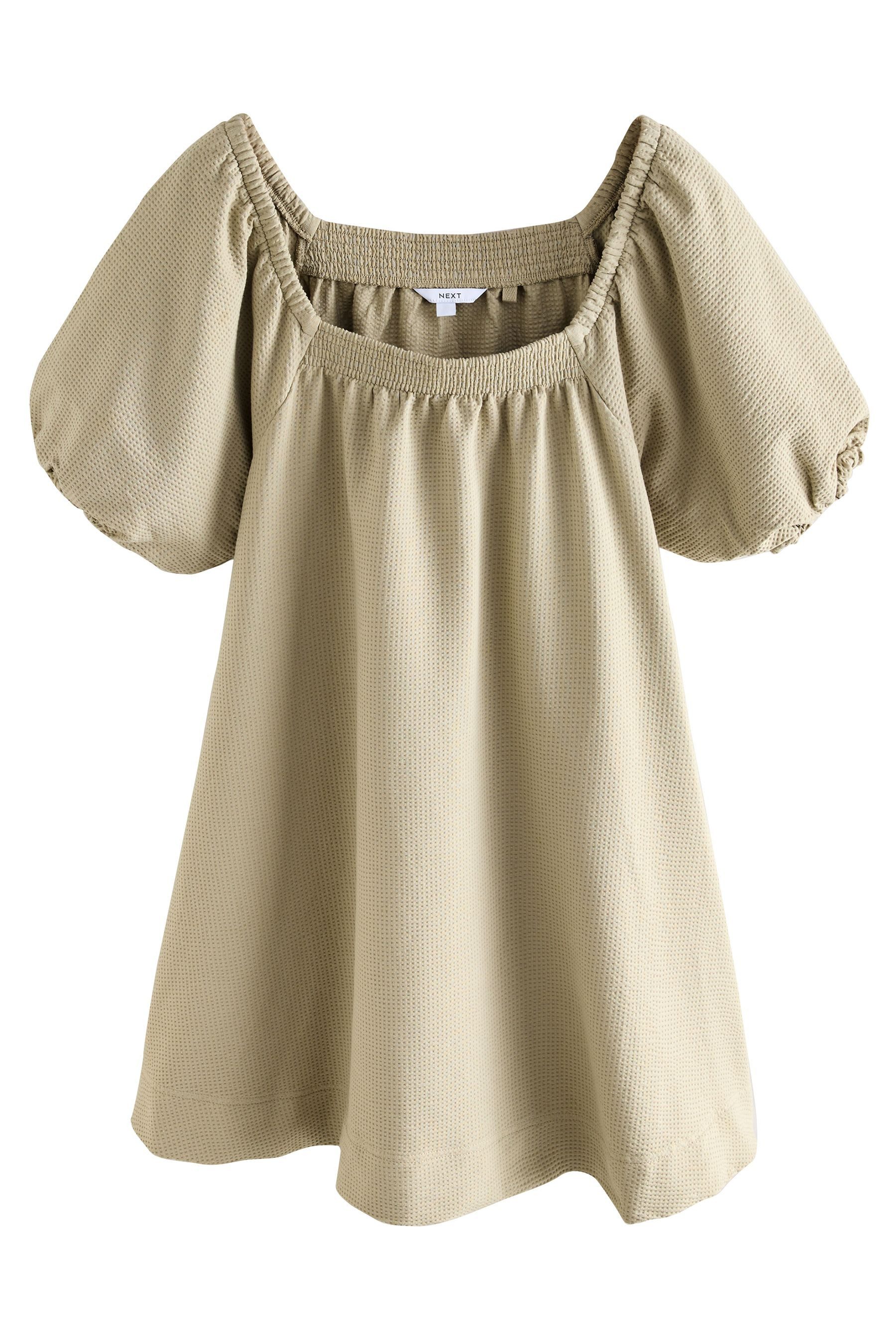 Next Smokkleid Gesmoktes Seersucker-Kleid mit Struktur günstig online kaufen