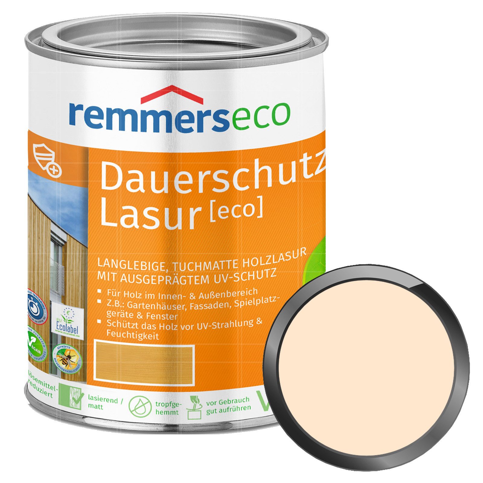 Remmers Holzschutzlasur ECO Dauerschutz Lasur 0,75 LTR