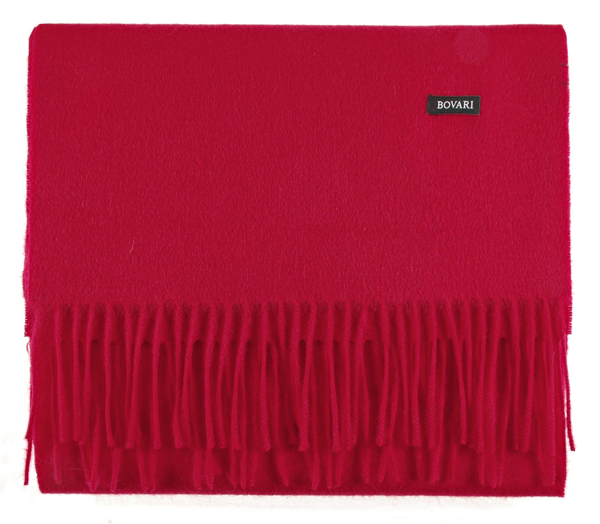 Bovari Kaschmirschal Kaschmir Schal Damen – 100% Kaschmir/Cashmere – Premium Qualität, 180 x 31 cm