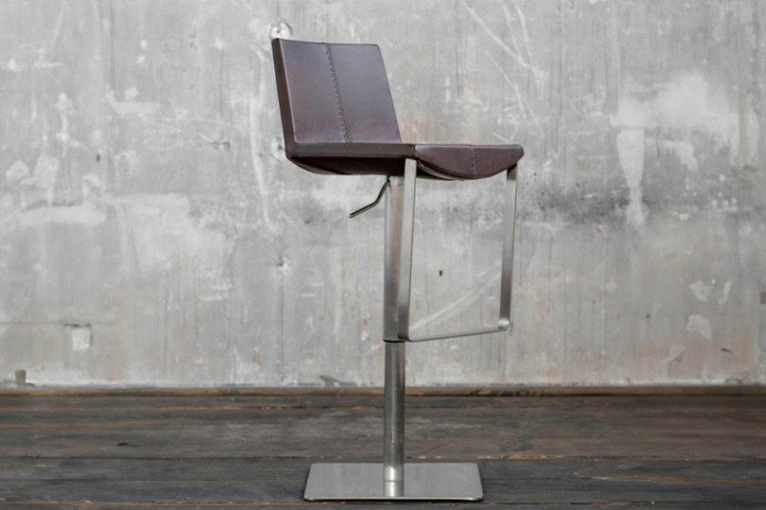 KAWOLA Barhocker FES, Hocker Barstuhl höhenverstellbar Kunstleder verschiedene Farben