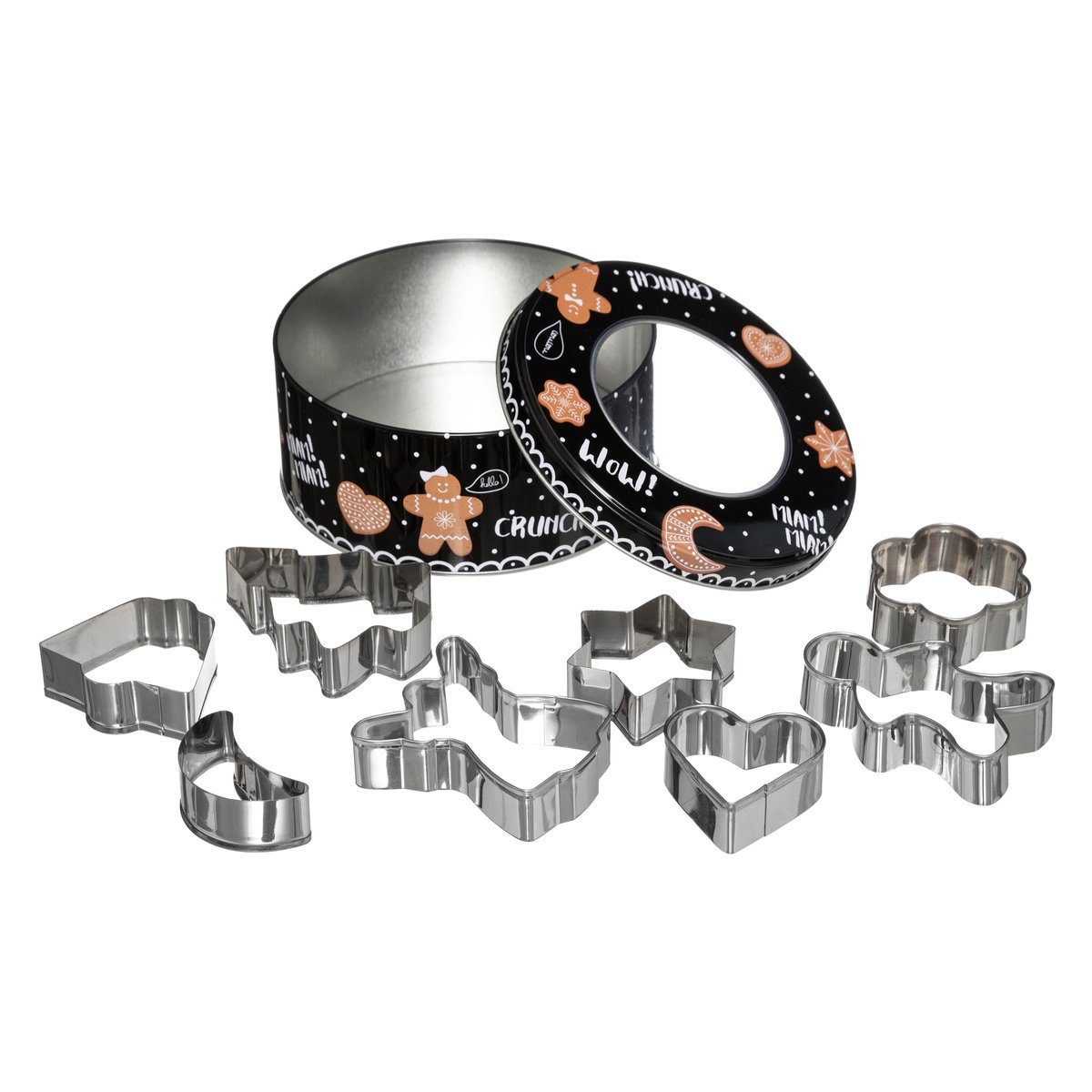 5five Simply Smart Backform Ausstechformen WEIHNACHTEN, 8 Stk. + Metalldose, (1-teilig)