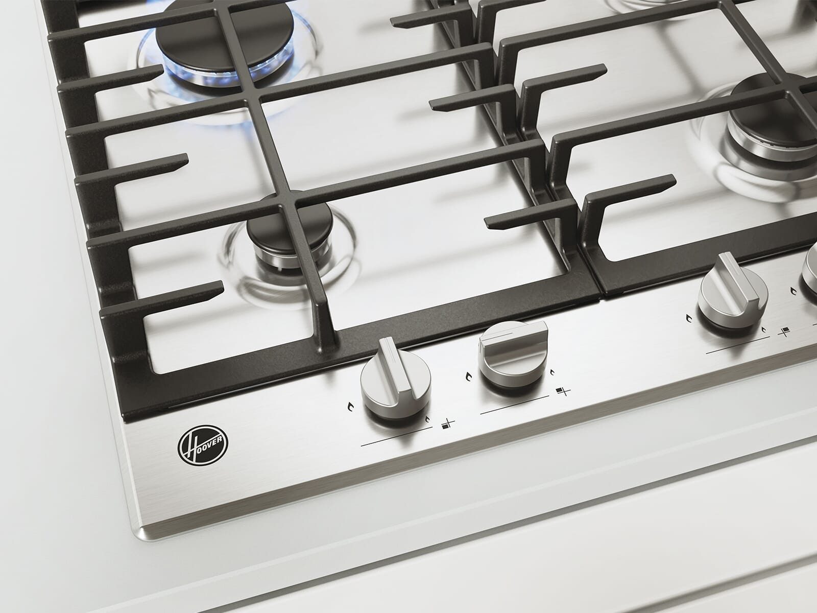 Hoover Gas-Kochfeld HMK6GRK3XNL, autark