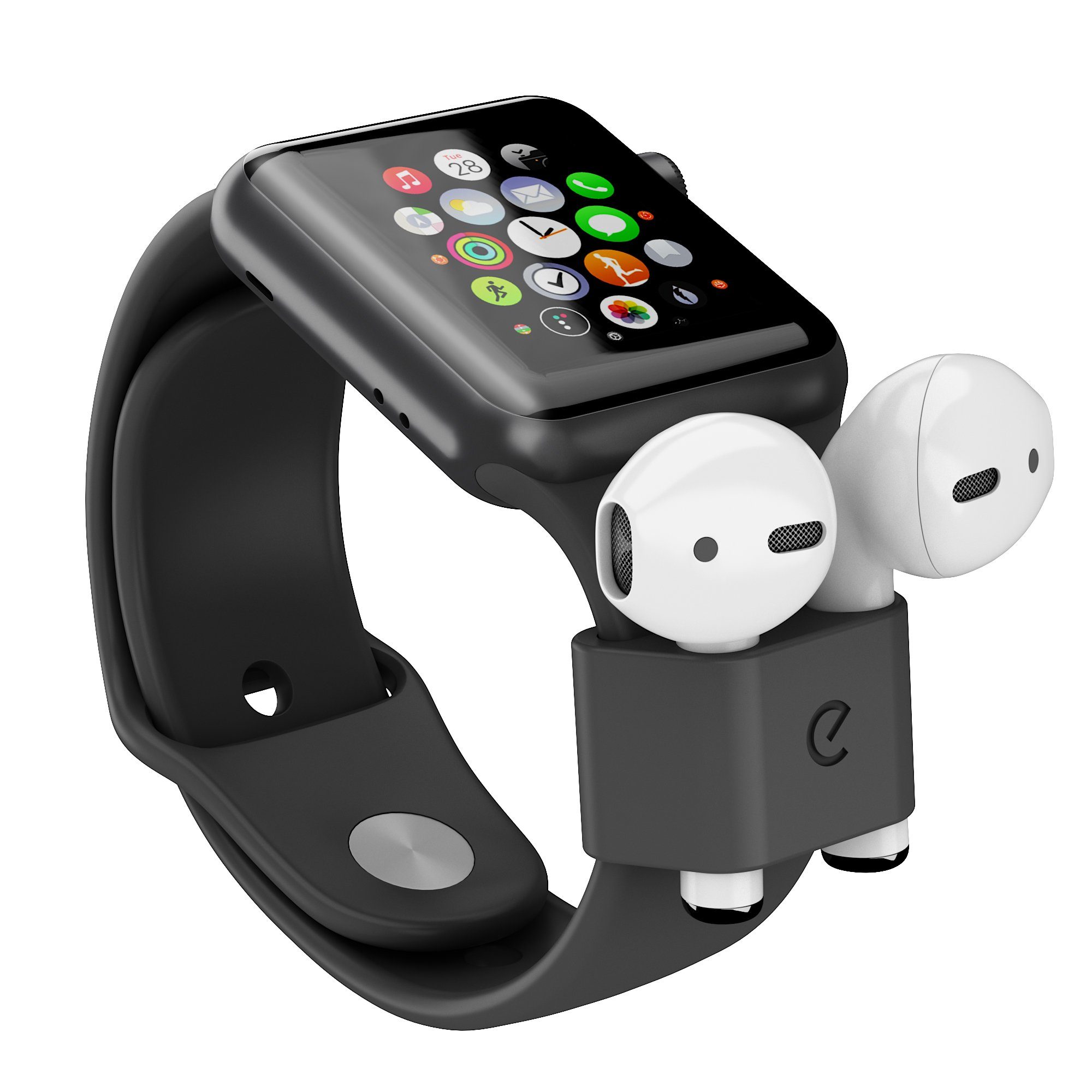 KeyBudz Smartwatch-Halterung AirLockz für AirPods & AirPods Pro