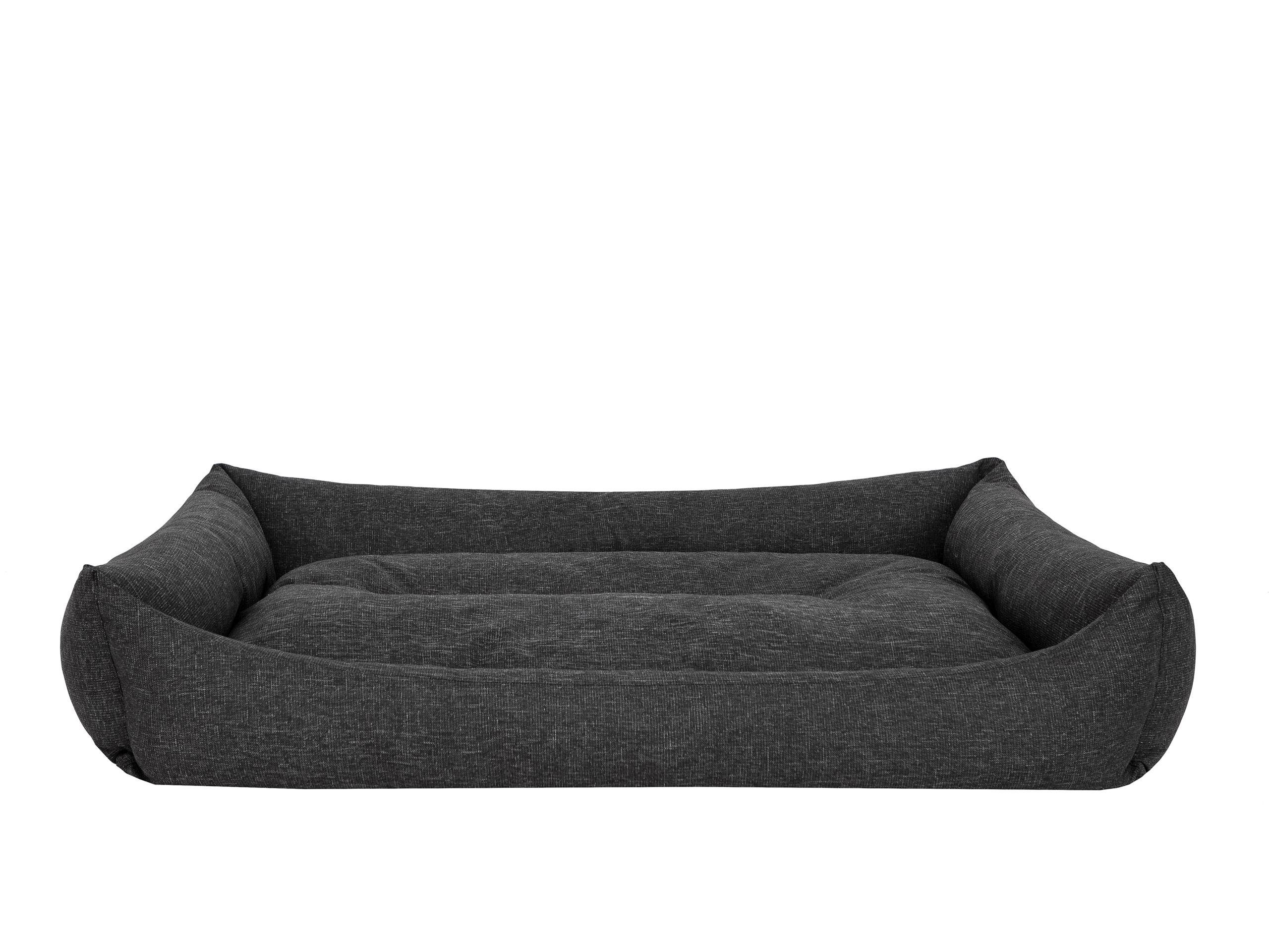 Bjird Tierbett Hundebett Eco Ökoleinen, Bezug abnehbar und waschbar, Hundesofa für kleie und grosse Hunde, Größe: L,XL,XXL