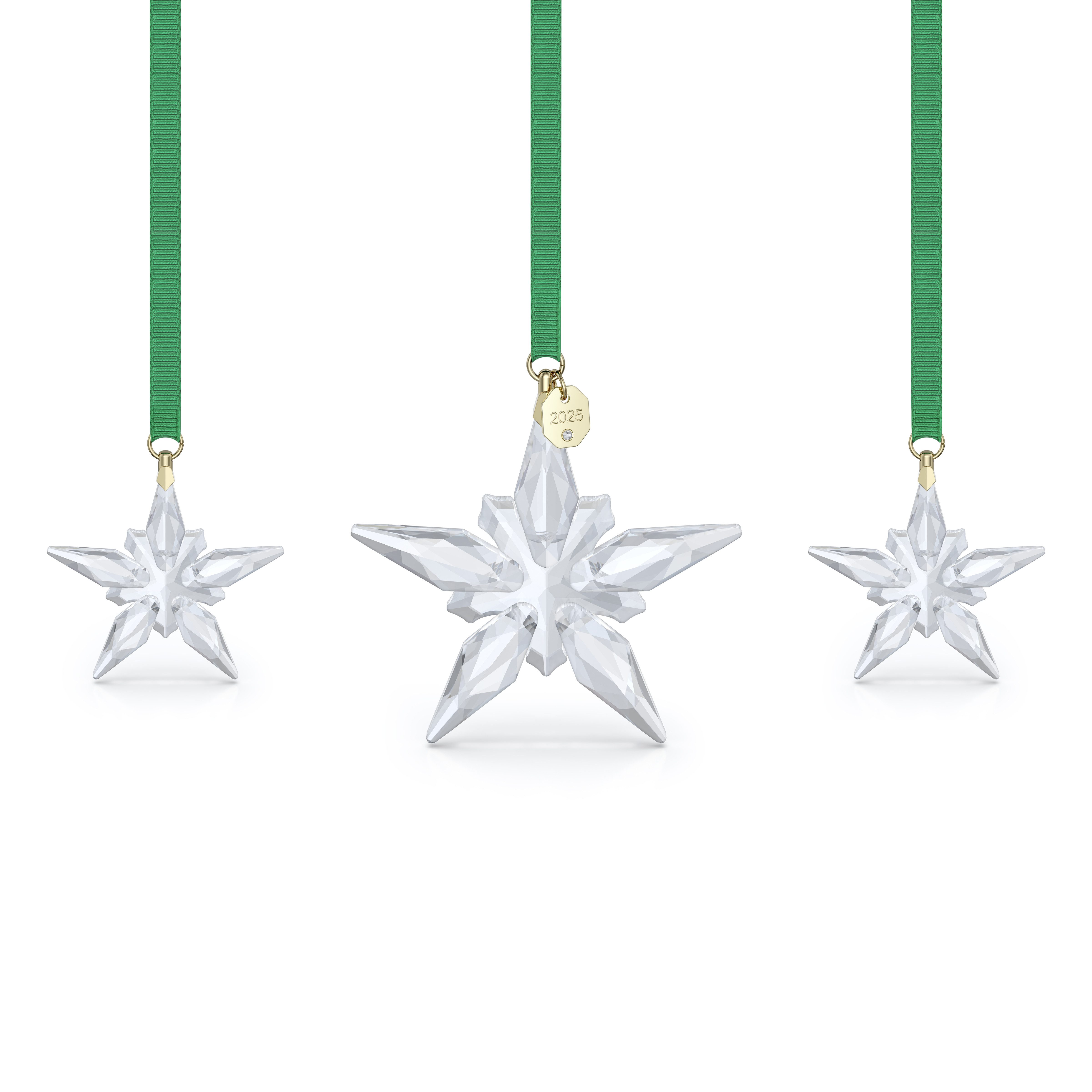 Swarovski Dekohänger Kristallfigur Sammelfigur Multipack Annual Edition Ornament Set 2025 (3 St., Set), Swarovski® Kristall