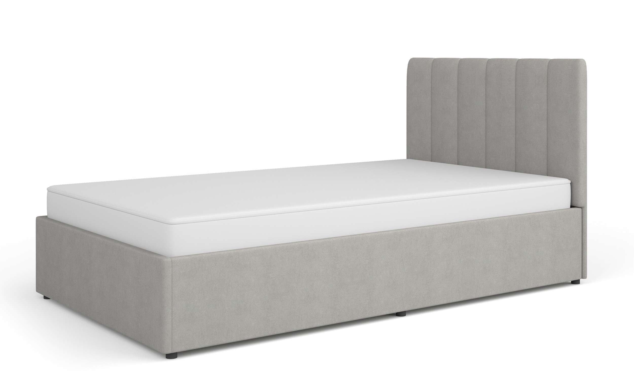 99rooms Schlafzimmer-Set Kossa, (Set (4-St), Komplett Schlafzimmer), Modern Design, mit viel Stauraum, Matratze, Lattenrost und Bettkasten