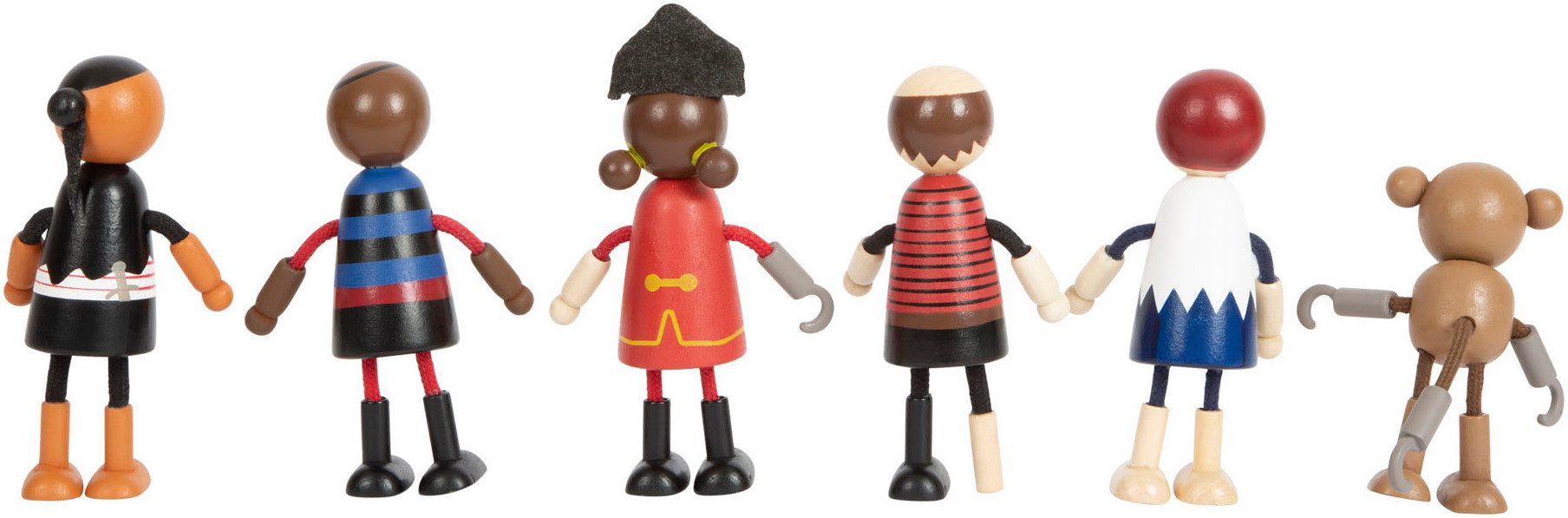 Small Foot Biegepuppe Piraten Figuren (Set)