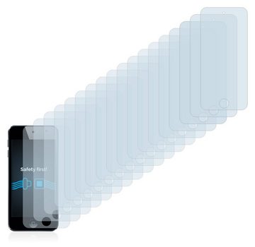 Savvies Schutzfolie für Apple iPod Touch (6. Gen), Displayschutzfolie, 18 Stück, Folie klar