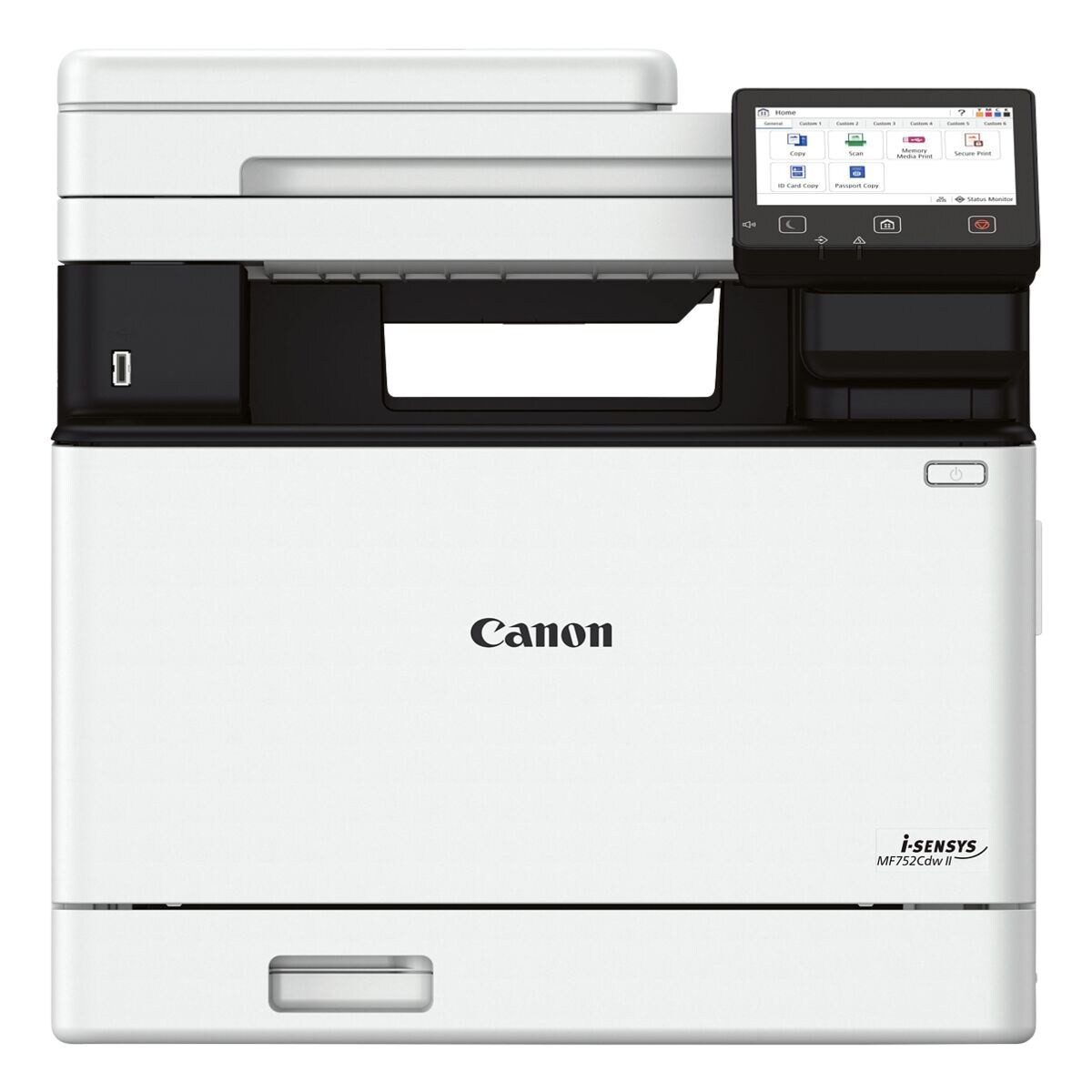 Canon i-SENSYS MF752Cdw Ⅱ Multifunktionsdrucker, (3-in-1, WLAN, LAN)