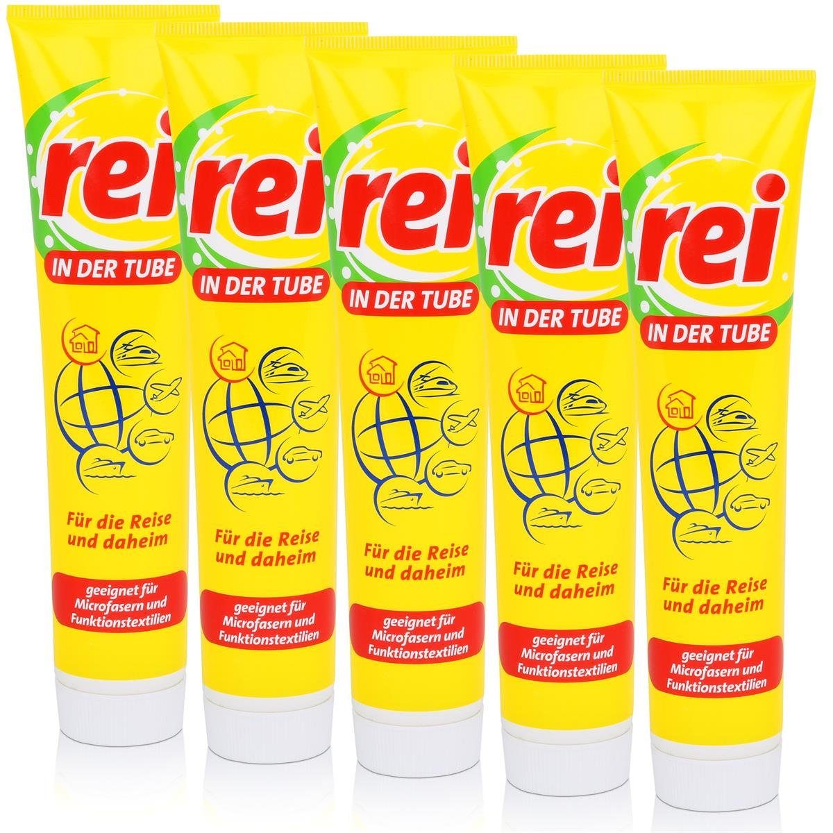rei rei In der Tube 125ml - Für die Handwäsche - Für die Reise und daheim Spezialwaschmittel