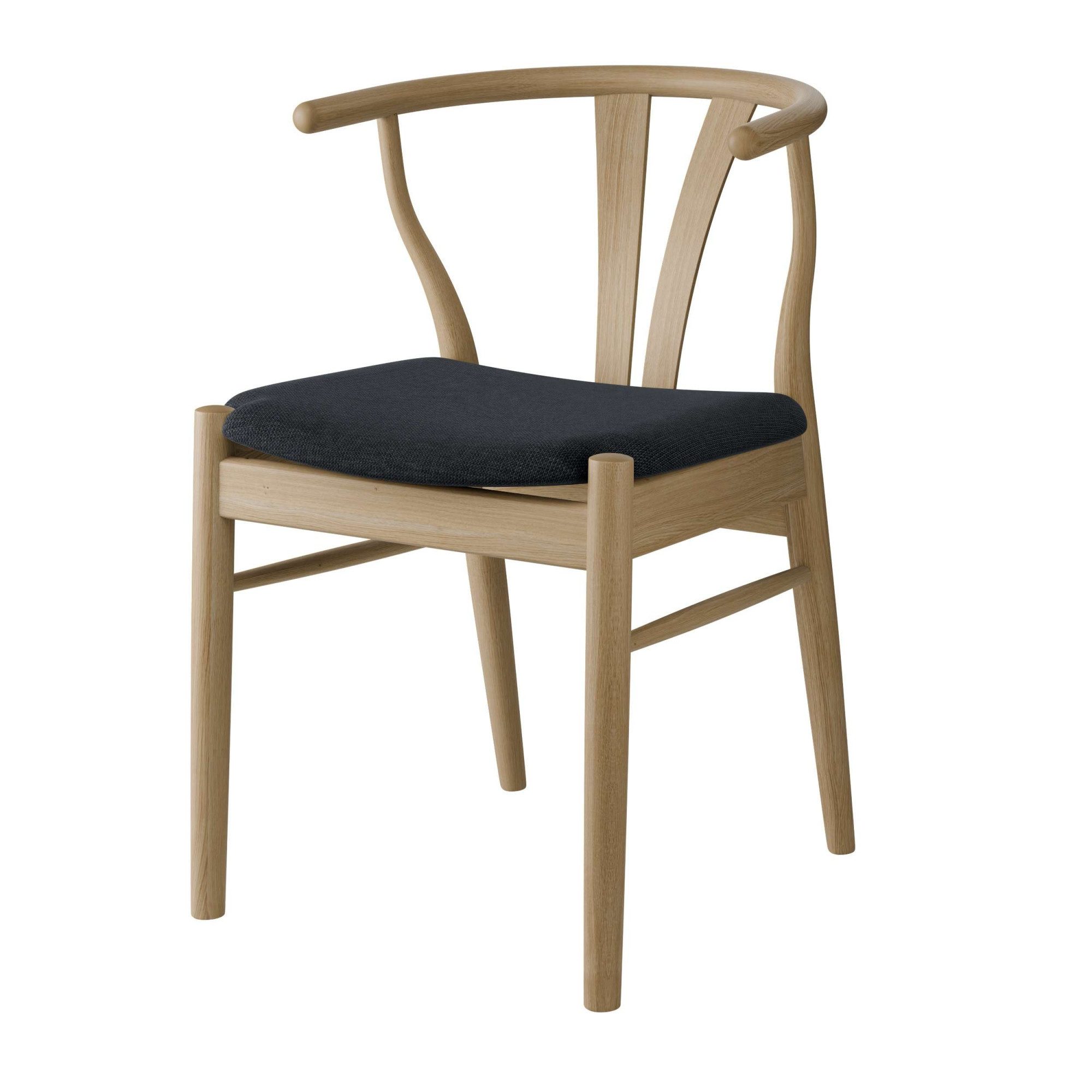 Hammel Furniture Stuhl Freja, Massivholz Stuhl mit gepolstertem Sitz – komfortabel & robust, Massivholz, gepolsterte Sitzfläche, versch. Farbvarianten