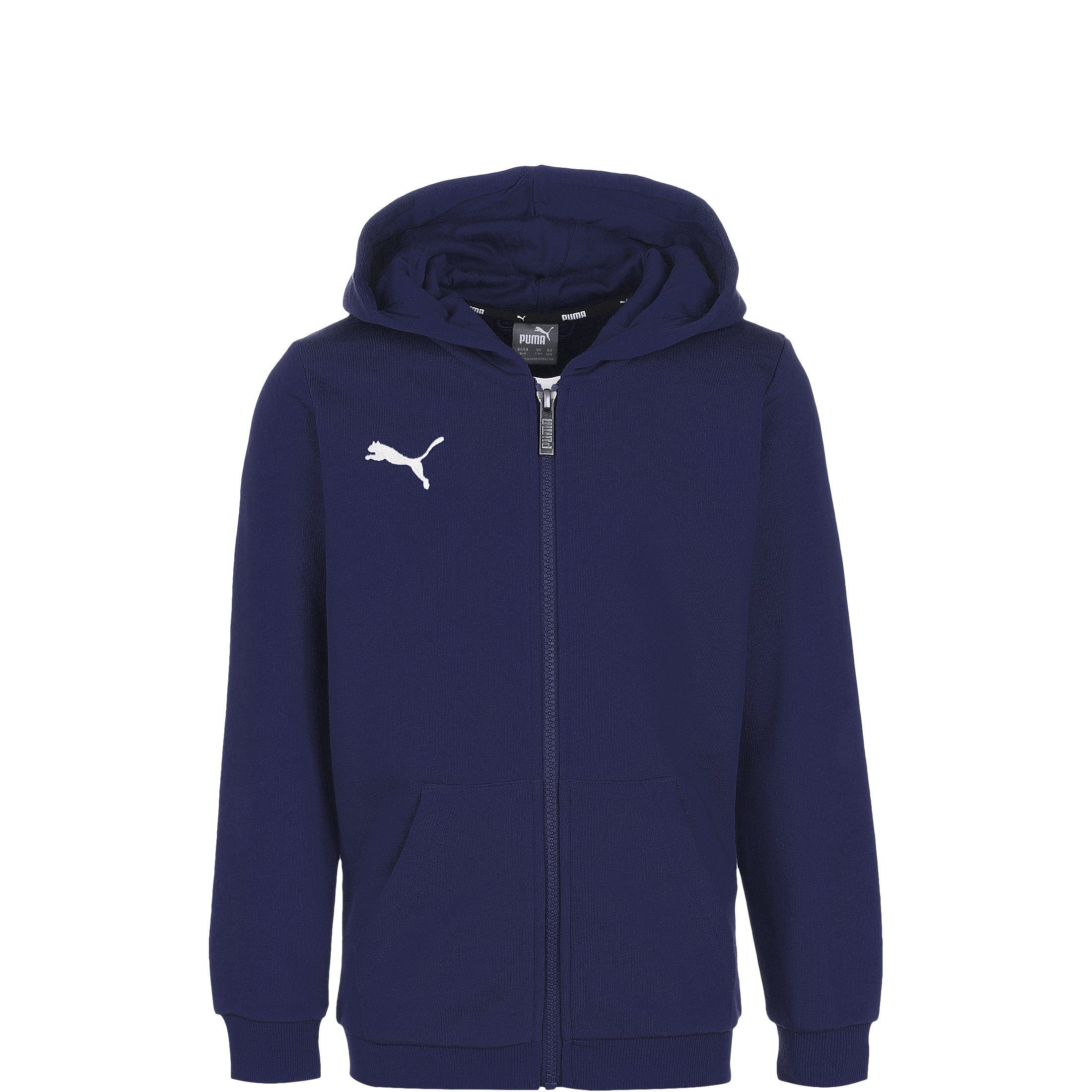 PUMA Sweatjacke teamGoal 23 Casuals Kapuzensweatjacke Kinder