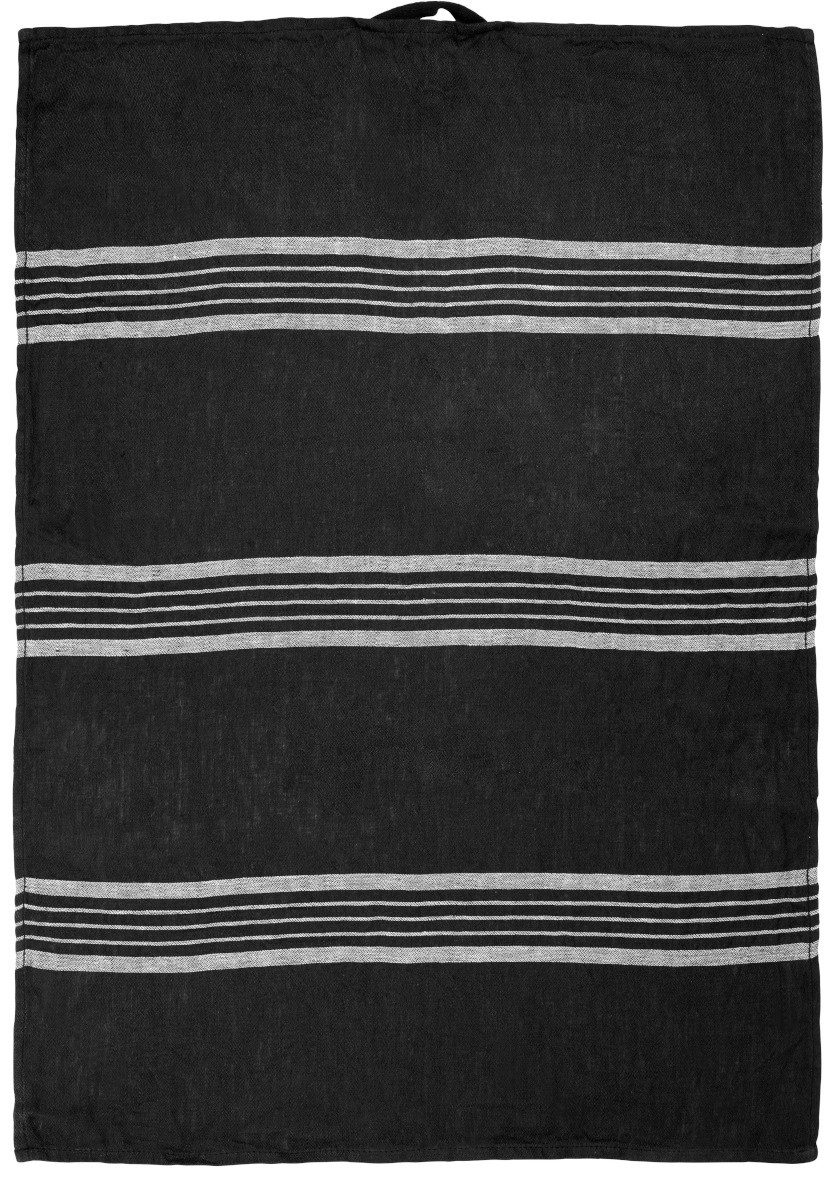 ASA SELECTION Geschirrtuch Geschirrtuch black lines 50x70cm