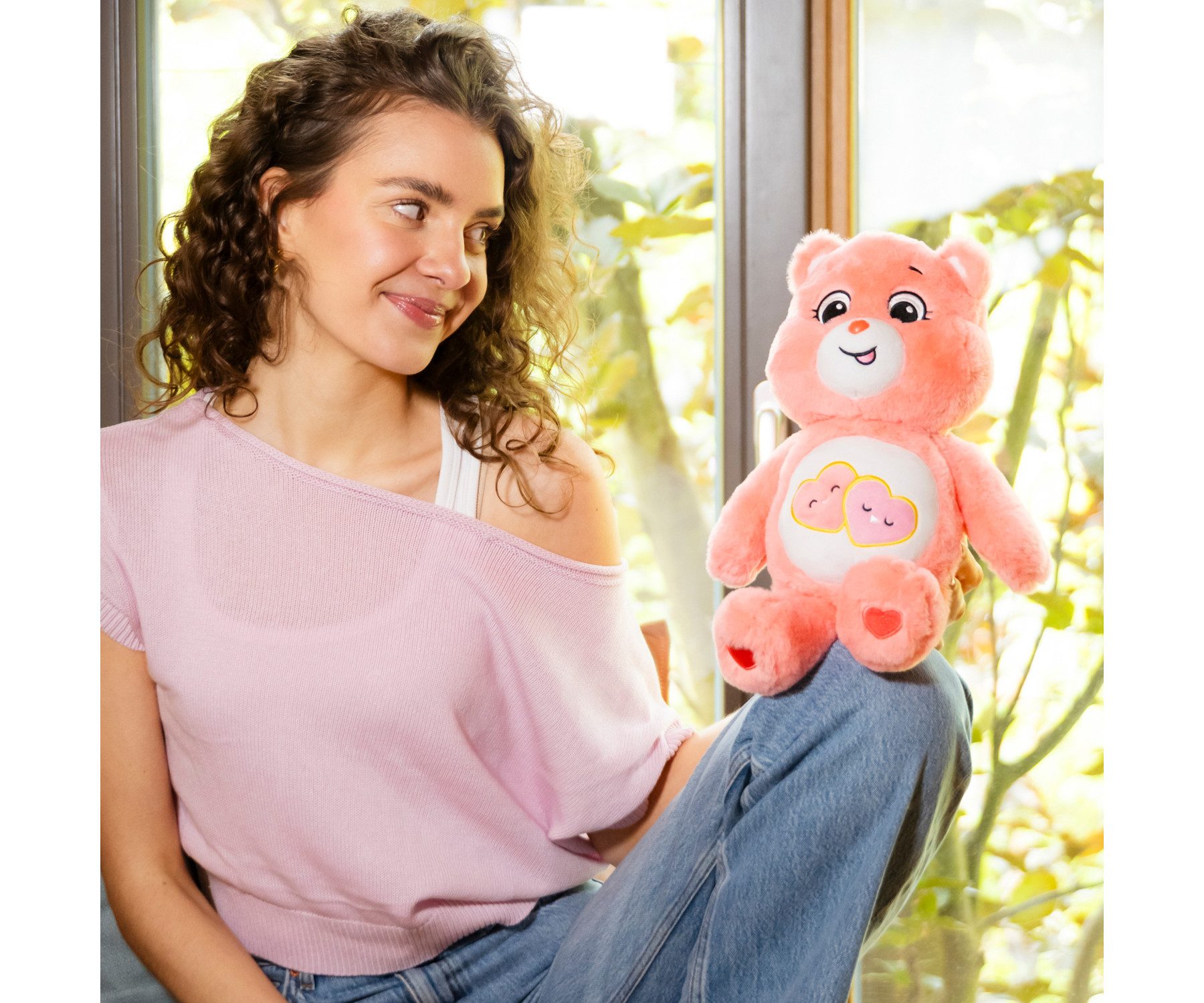 SIMBA Plüschfigur Care Bears - Love-A-Lot Bear, 35 cm