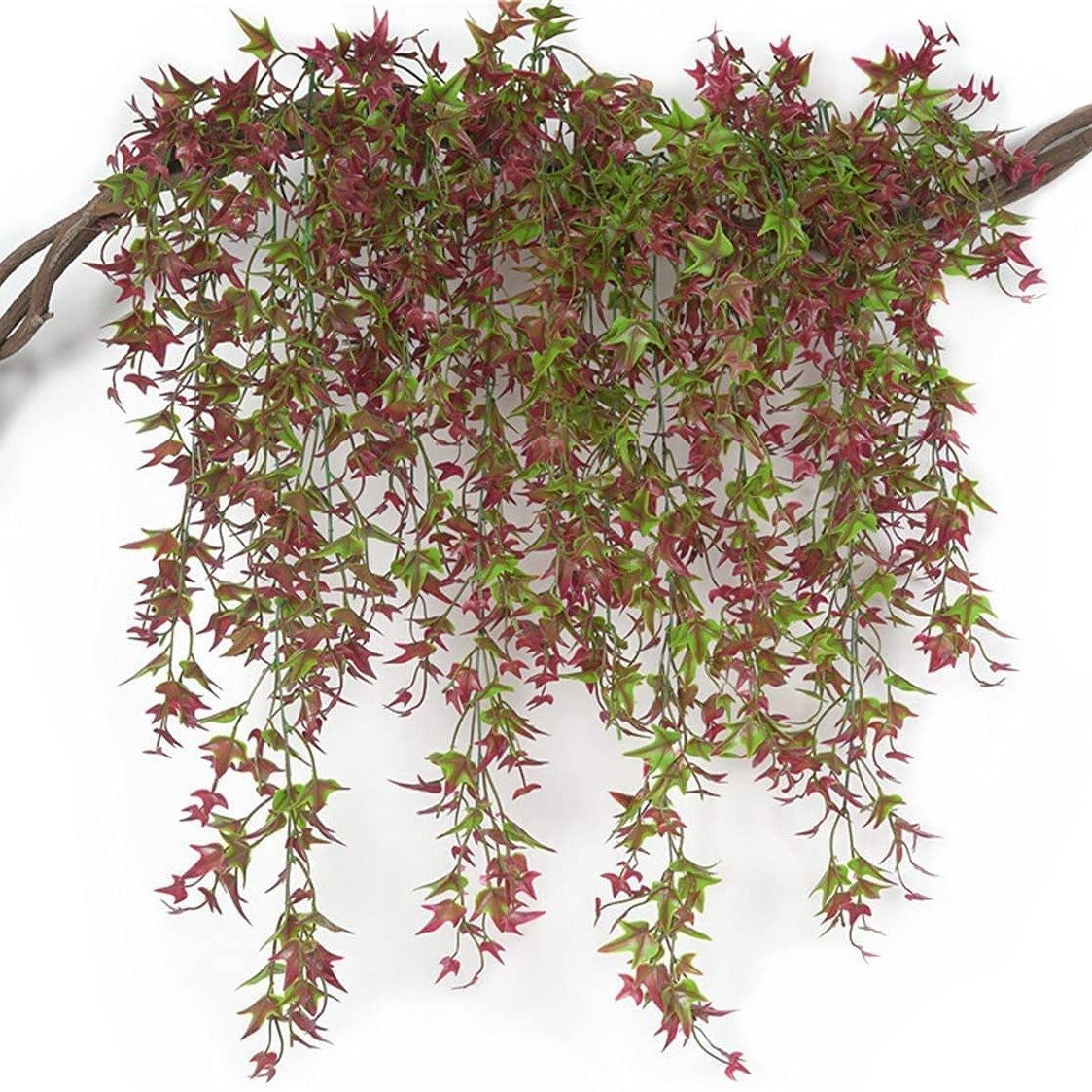 Kunstranke Künstliche Pflanzen Hängend Farne Hängepflanzen Ivy Blätter, Coo günstig online kaufen