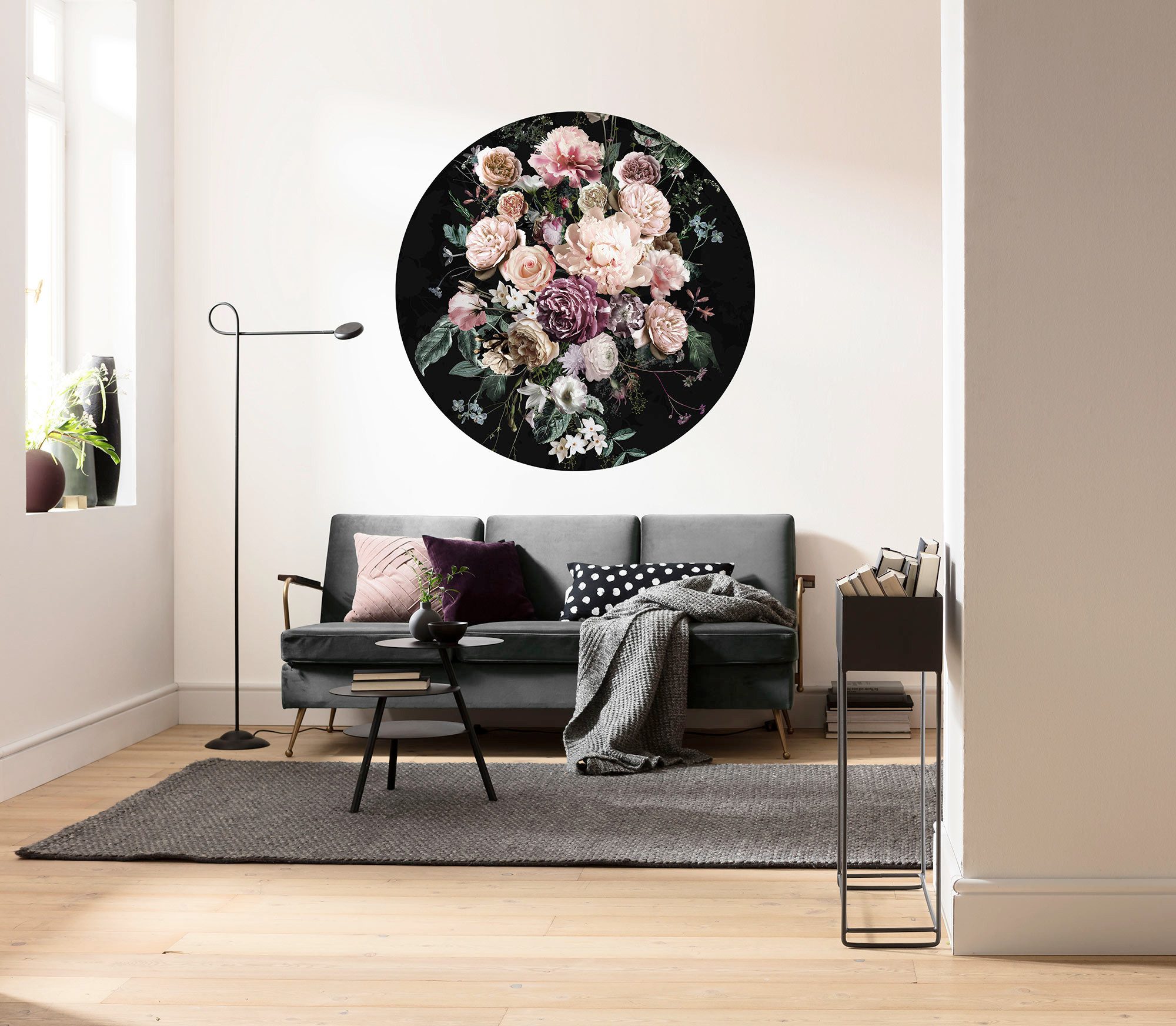 Komar Fototapete Enchanted Flowers, glatt, bedruckt, Motiv, (1 St)