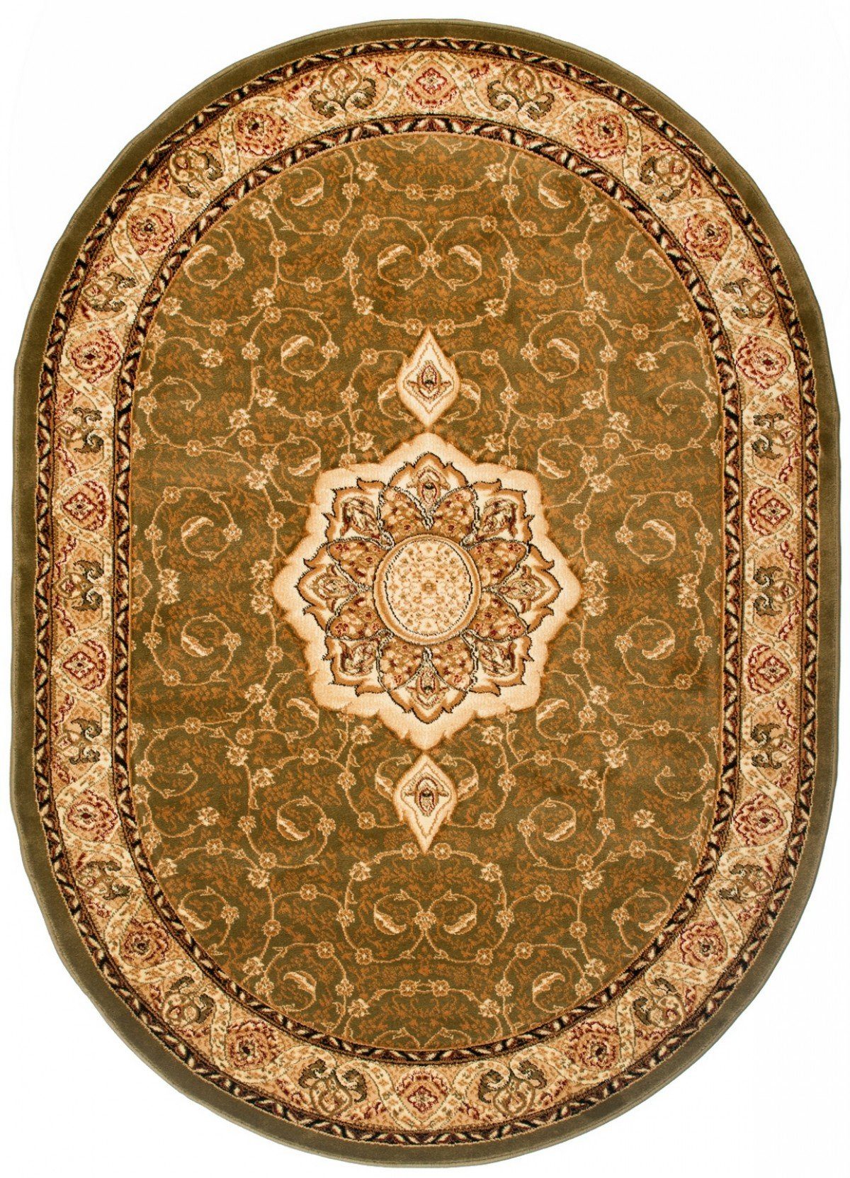 Tapiso Teppich YESEMEK OVAL, oval, Höhe: günstig online kaufen