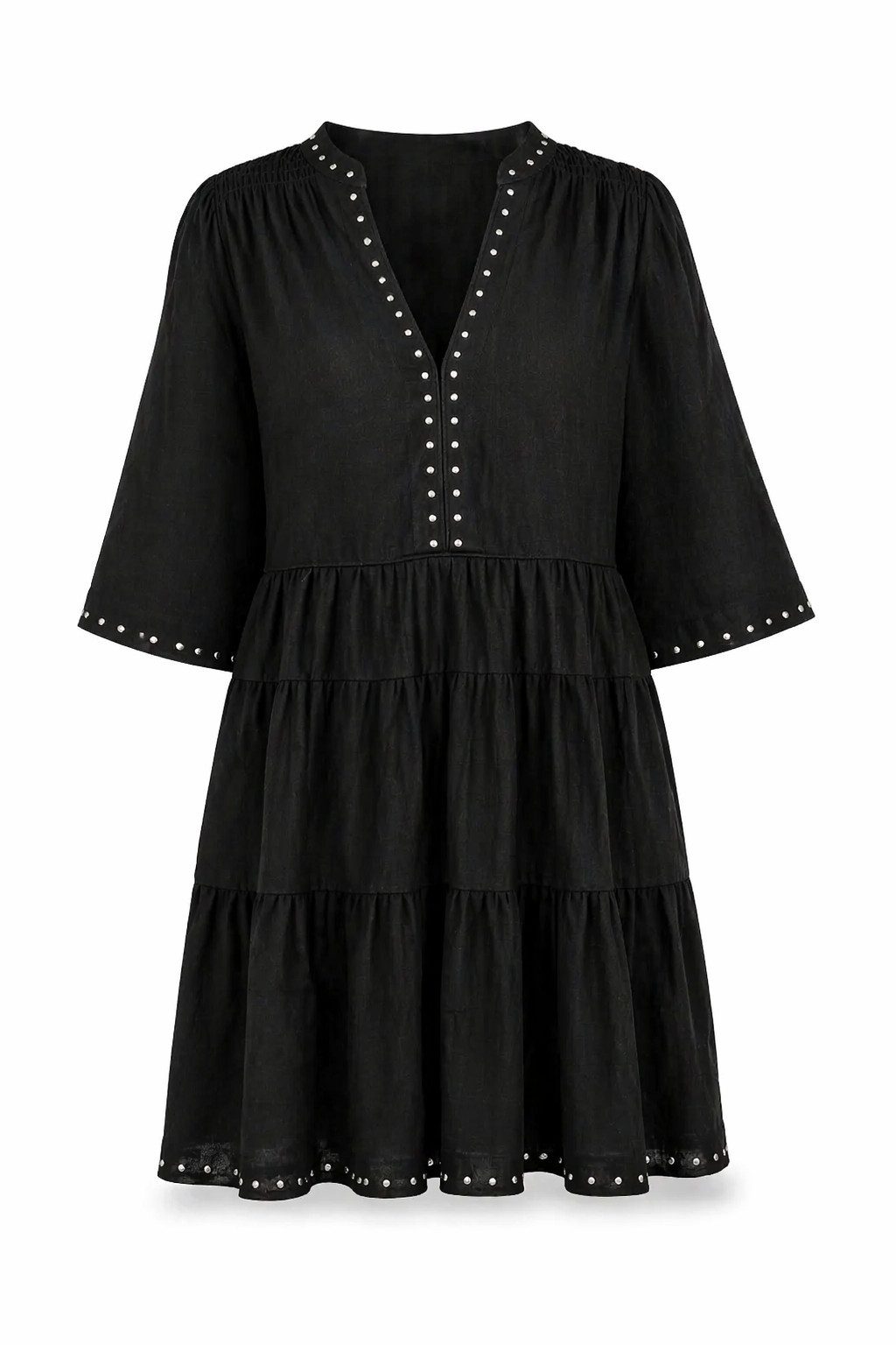 Freeman T. Porter Sommerkleid Reyeline Plain Kleid - Kleid Damen - Minikleid - Sommerkleid