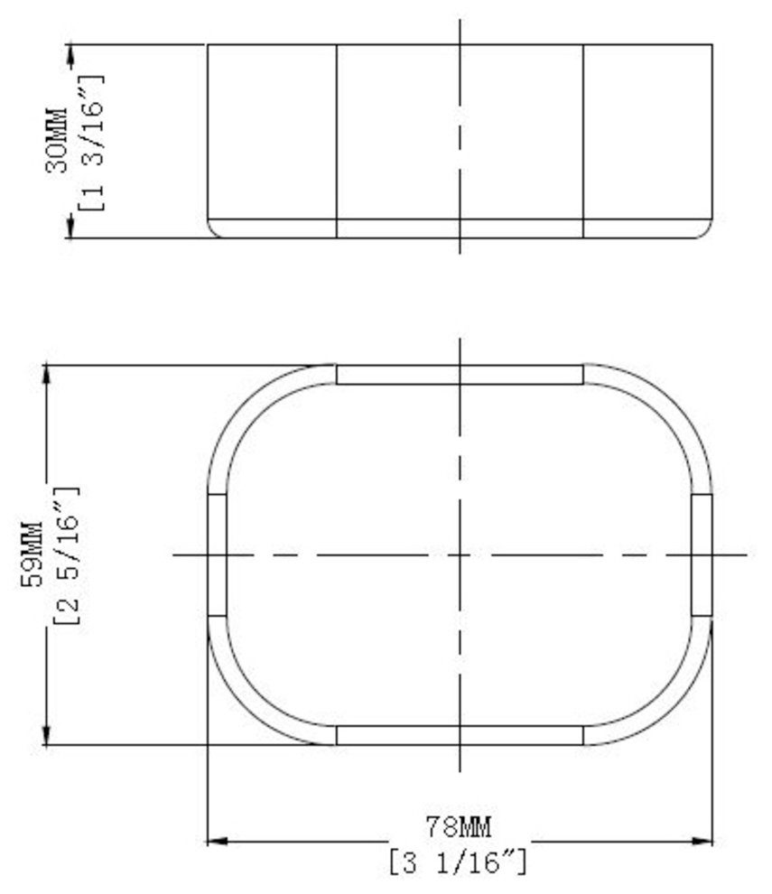 Lenz Seifenhalter SOULUTION, Breite: 7,8 cm, BxT: 8x6 cm, Kombinierbar mit  Seifenspender und Zahnputzbecher