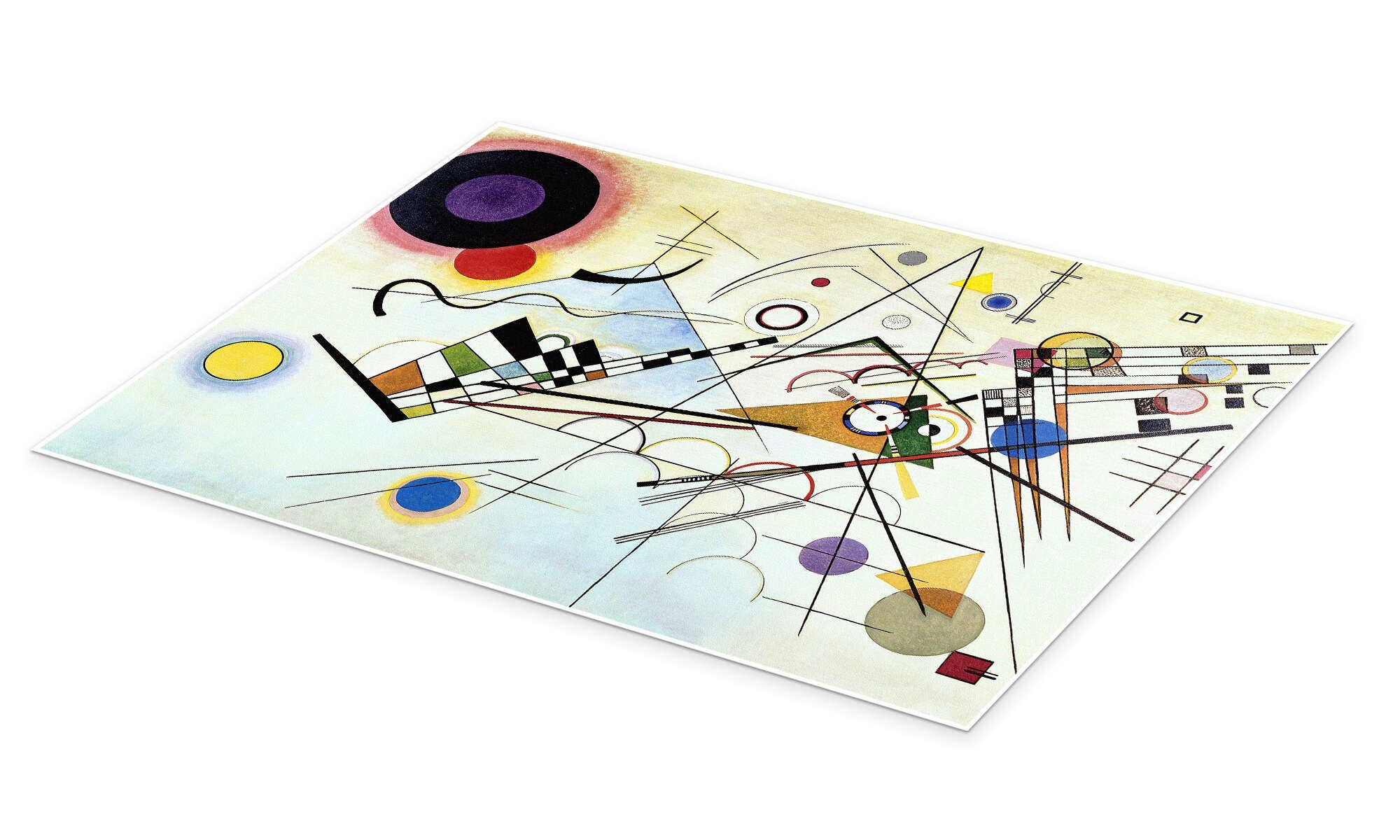 Posterlounge Poster Wassily Kandinsky, Komposition 8, günstig online kaufen