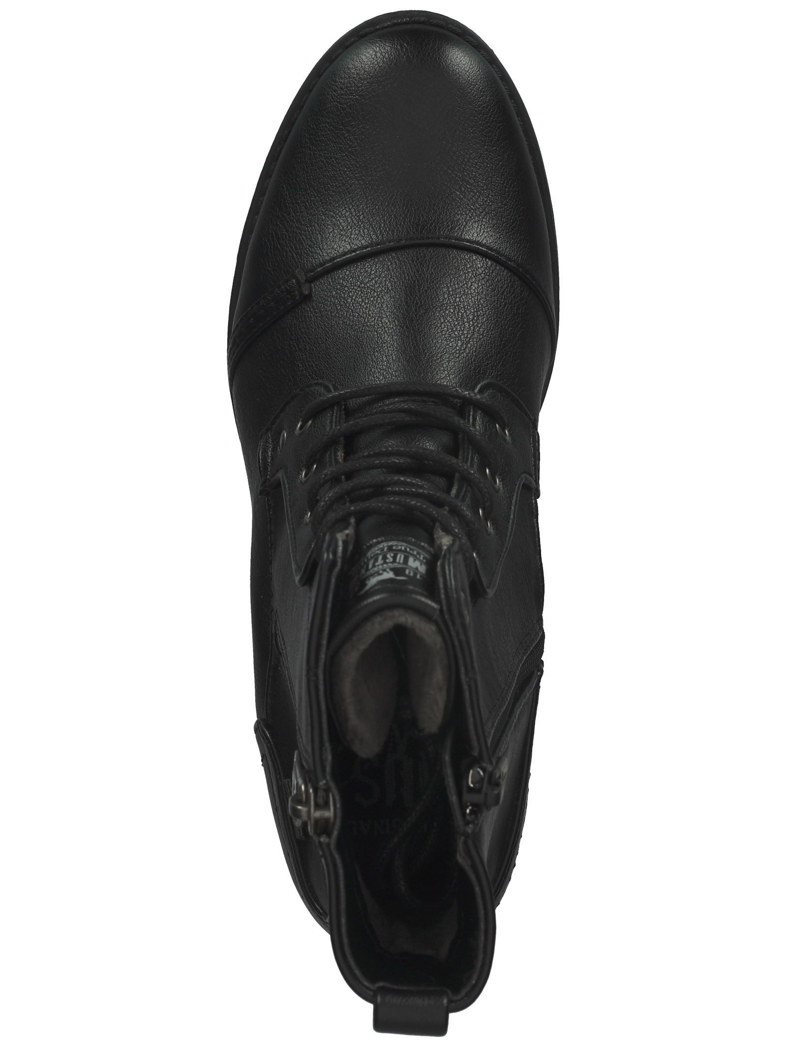 Mustang Shoes Mustang Shoes Stiefelette Lederimitat Schnürstiefelette