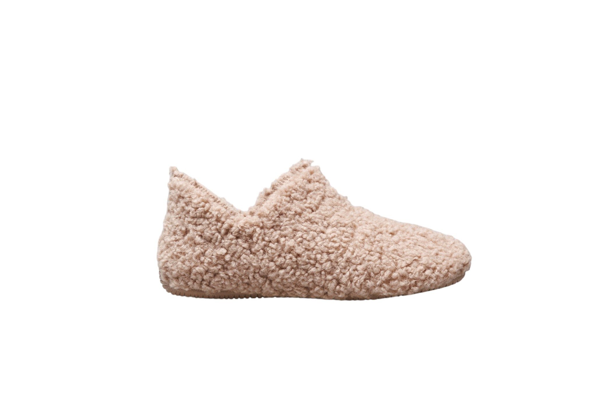 VERBENAS YOI CURLY Hausschuh Hüttenschuh, Homeslipper, Wohlfühlschuh mit Logo-Schriftzug – Bild 5 von 5
