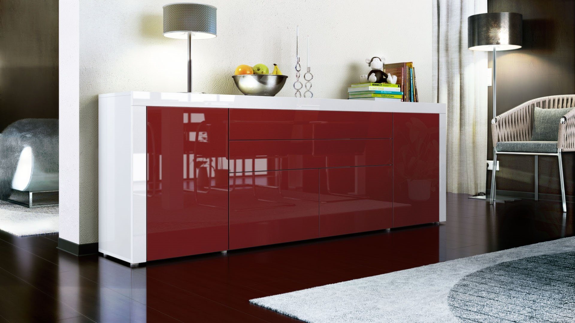 Vladon Sideboard La Paz V2 (Kommode, günstig online kaufen