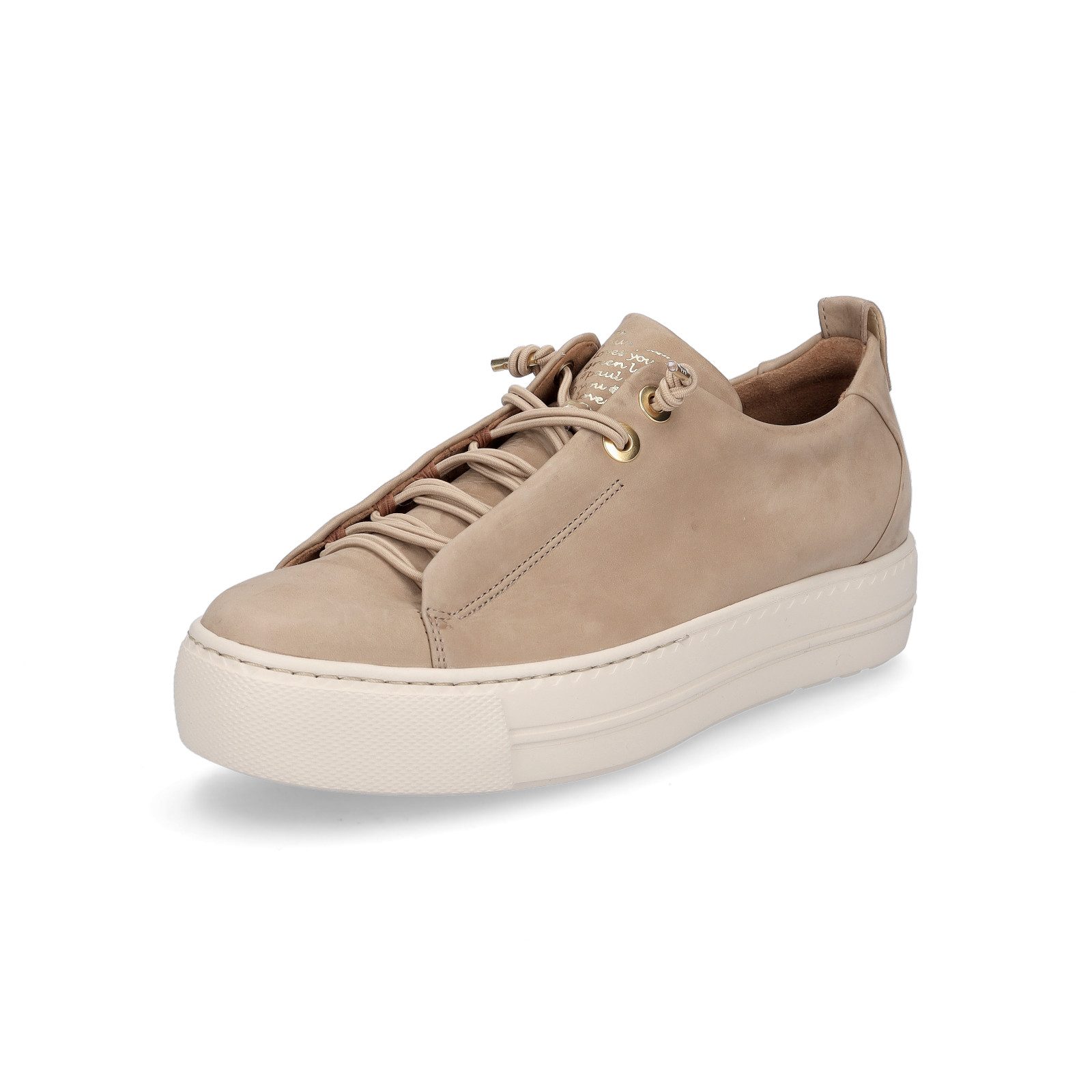 Paul Green Damen Leder Sneaker beige 7 Sneaker