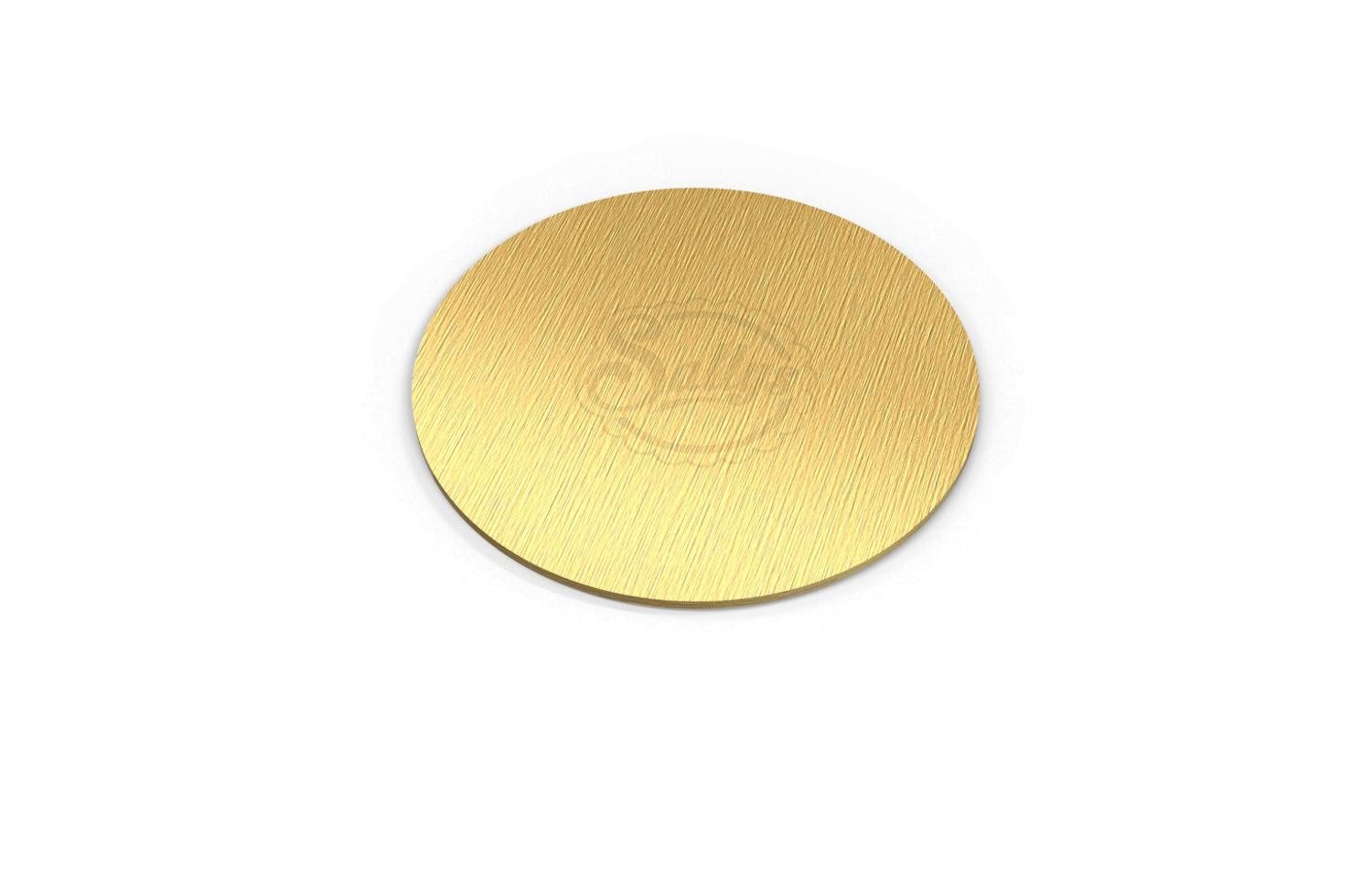 Sallys Tortenplatte - Cake Boards Gold, 4mm Stärke