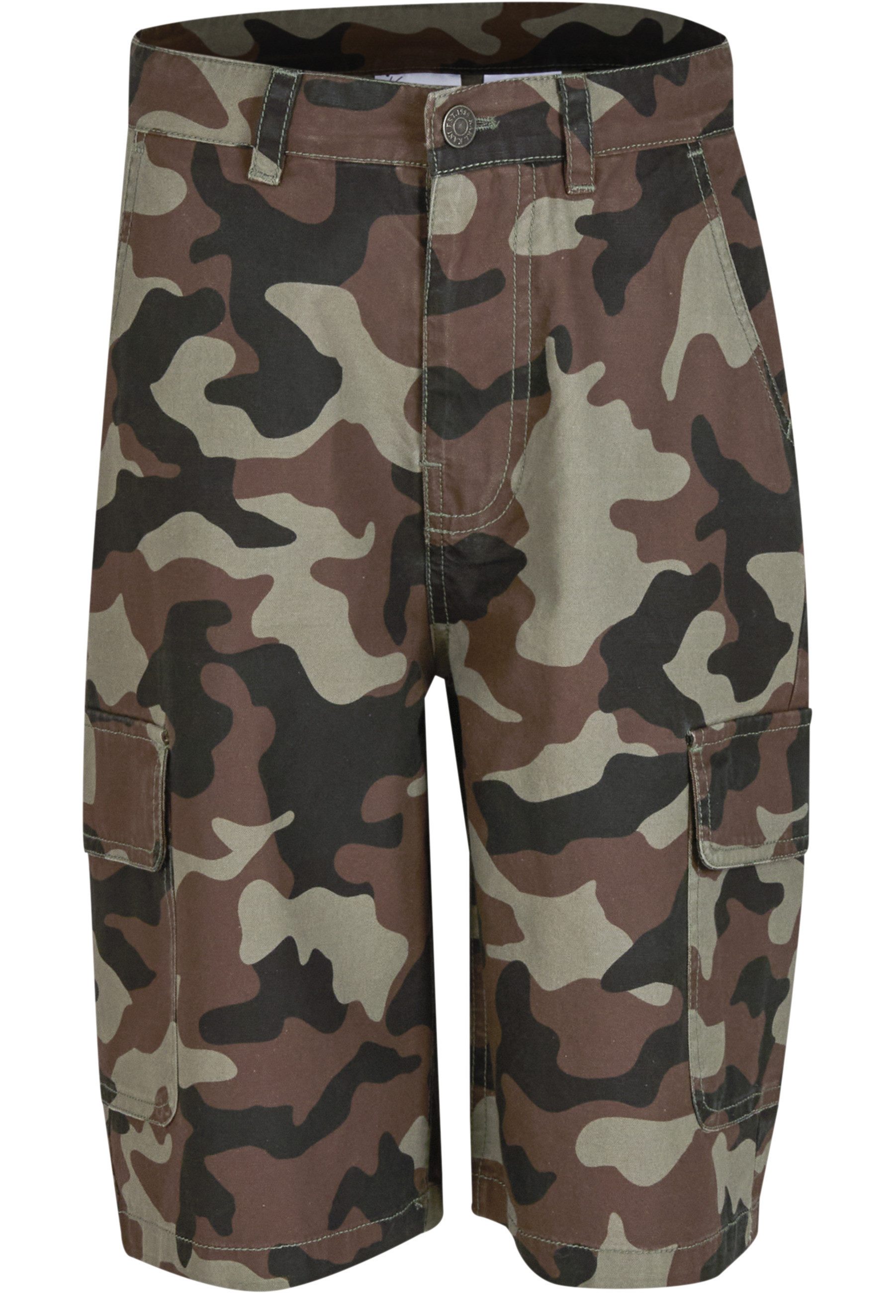 Karl Kani Cargoshorts Karl Kani Signature Baggy Camo Shorts Junior (1-tlg)