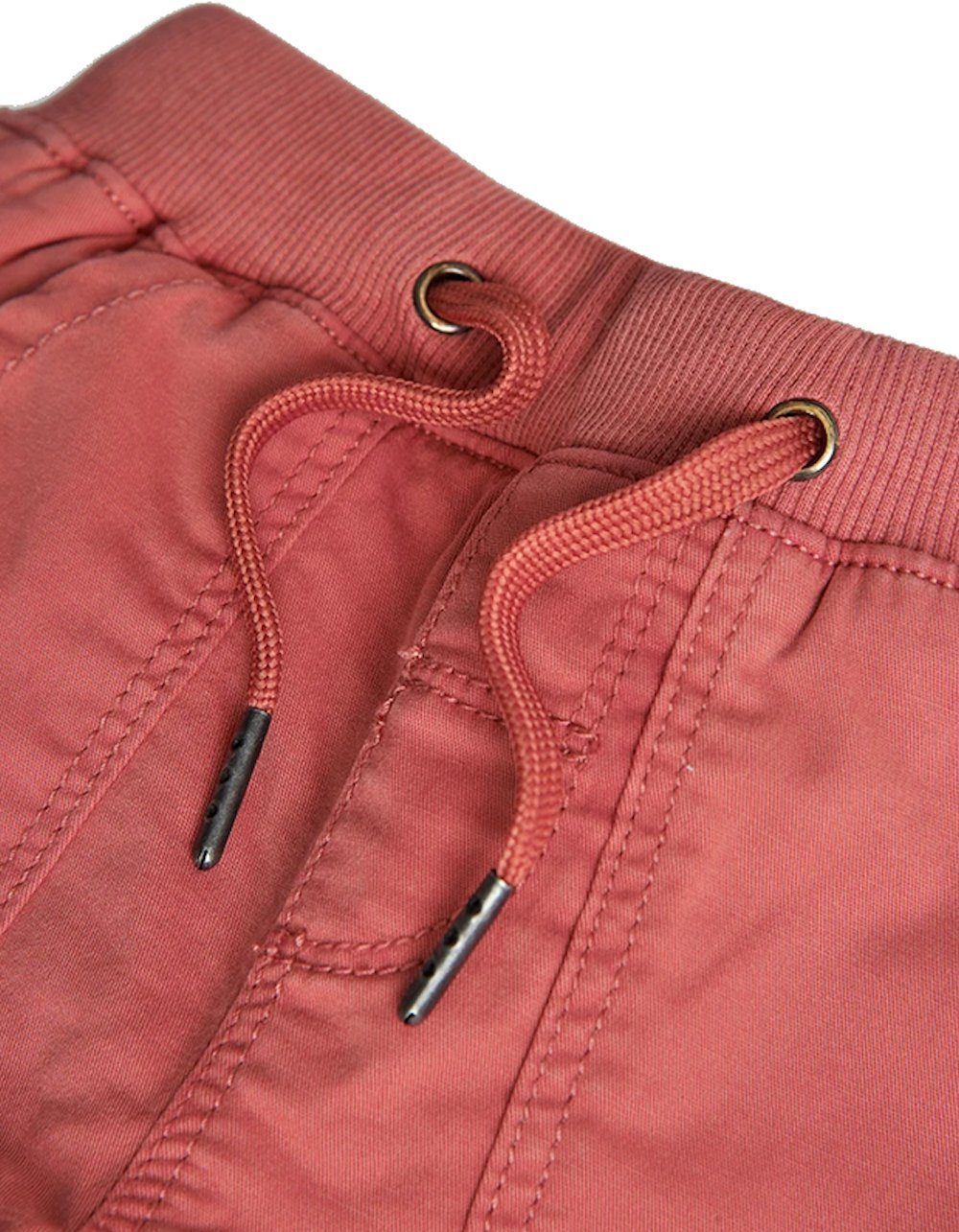 BÒBOLI Thermohose BÒBOLI Hose Gabardine rostorange gefüttert (1-tlg., kein Set)