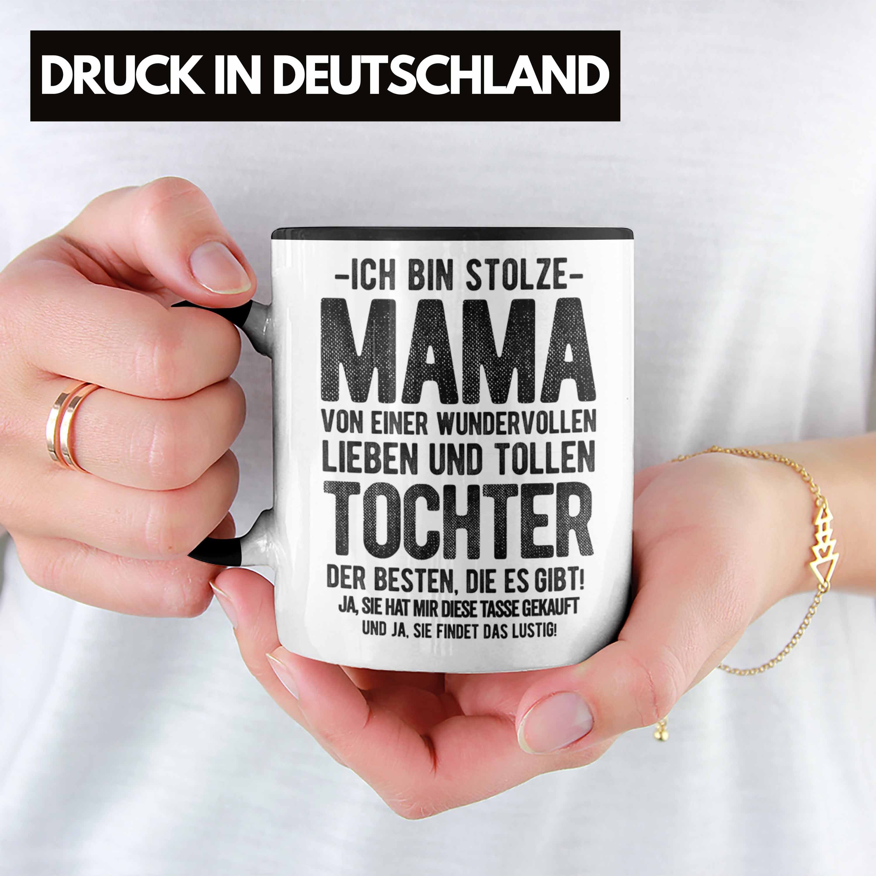 Geschenk Geschenkidee Schwarz - Töchter Partner Tasse Tasse Mir Mutter Trendation Diese Gekauft Trendation Ja Sie Hat Mama Tochter Tasse