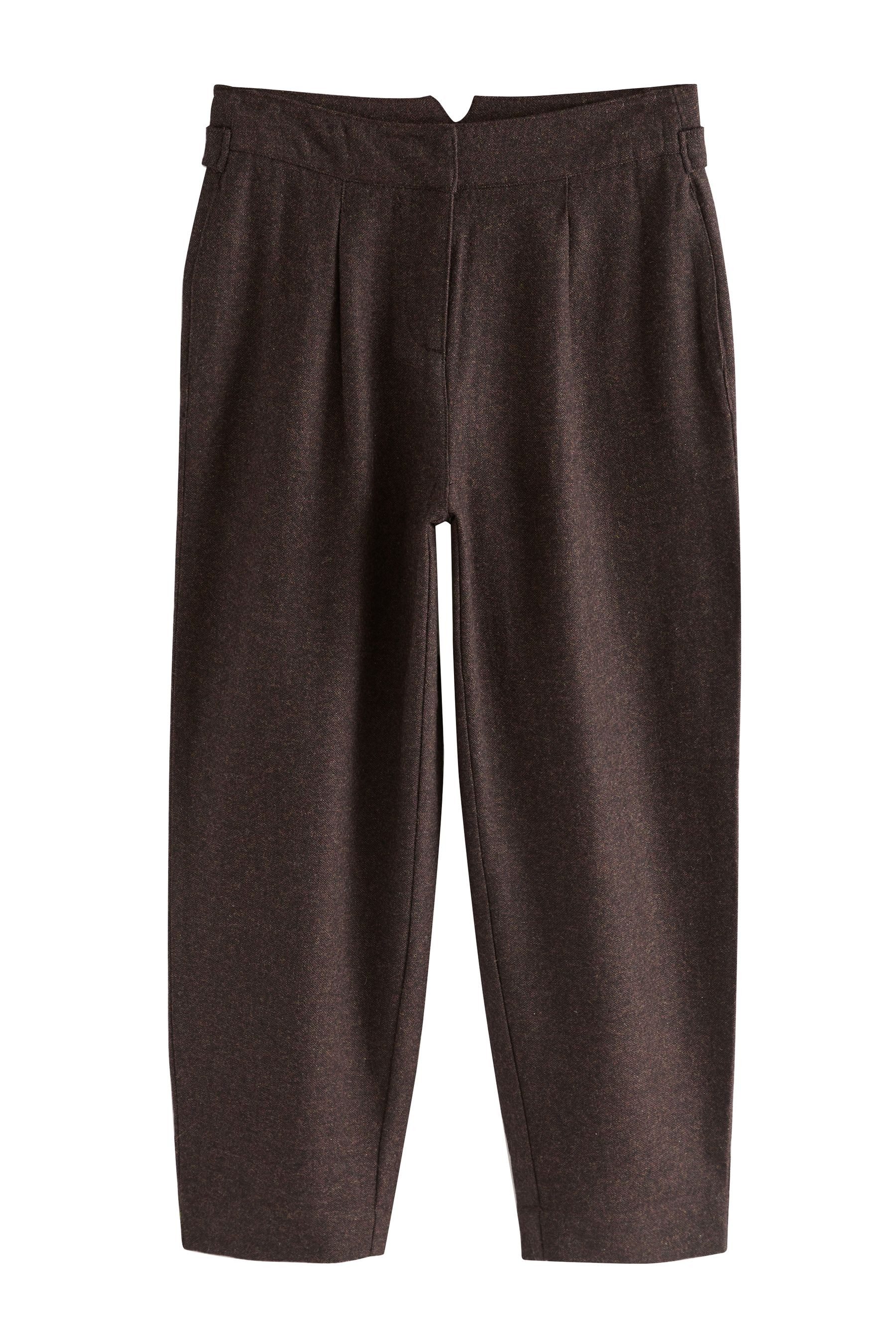 Next Stoffhose N. Premium Hose mit Barrel-Leg und Wollanteil (1-tlg) günstig online kaufen