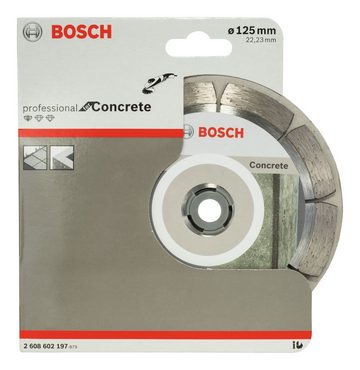 BOSCH Trennscheibe, Ø 125 mm, Standard for Concrete Diamanttrennscheibe - 125 x 22,23 x 1,6 x 10