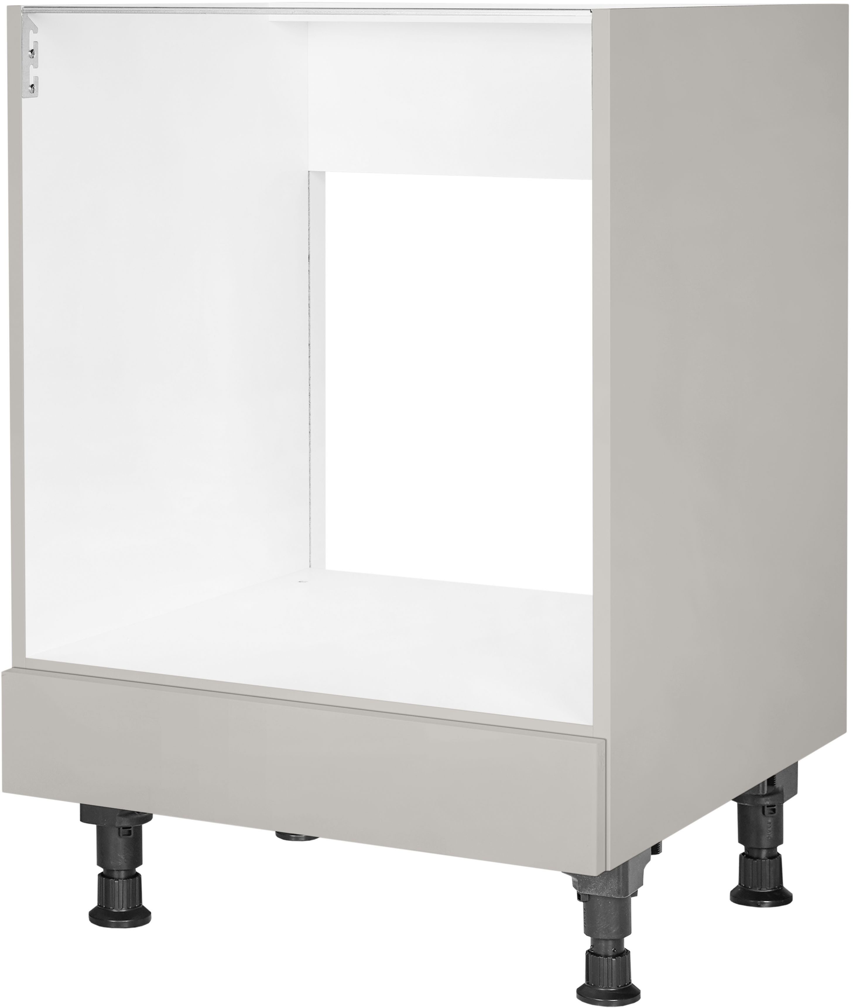 nobilia Herdumbauschrank ""Touch", vormontiert, mit höhenverstellbaren Sock günstig online kaufen