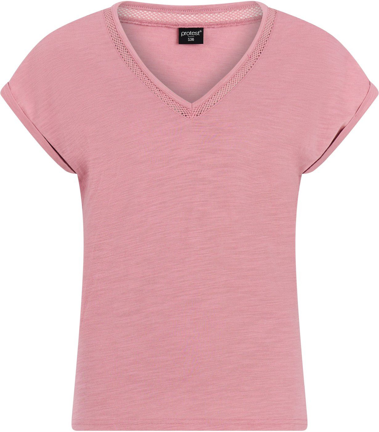 Protest Kurzarmshirt PRTMondaysi t-shirt TEA ROSEPINK