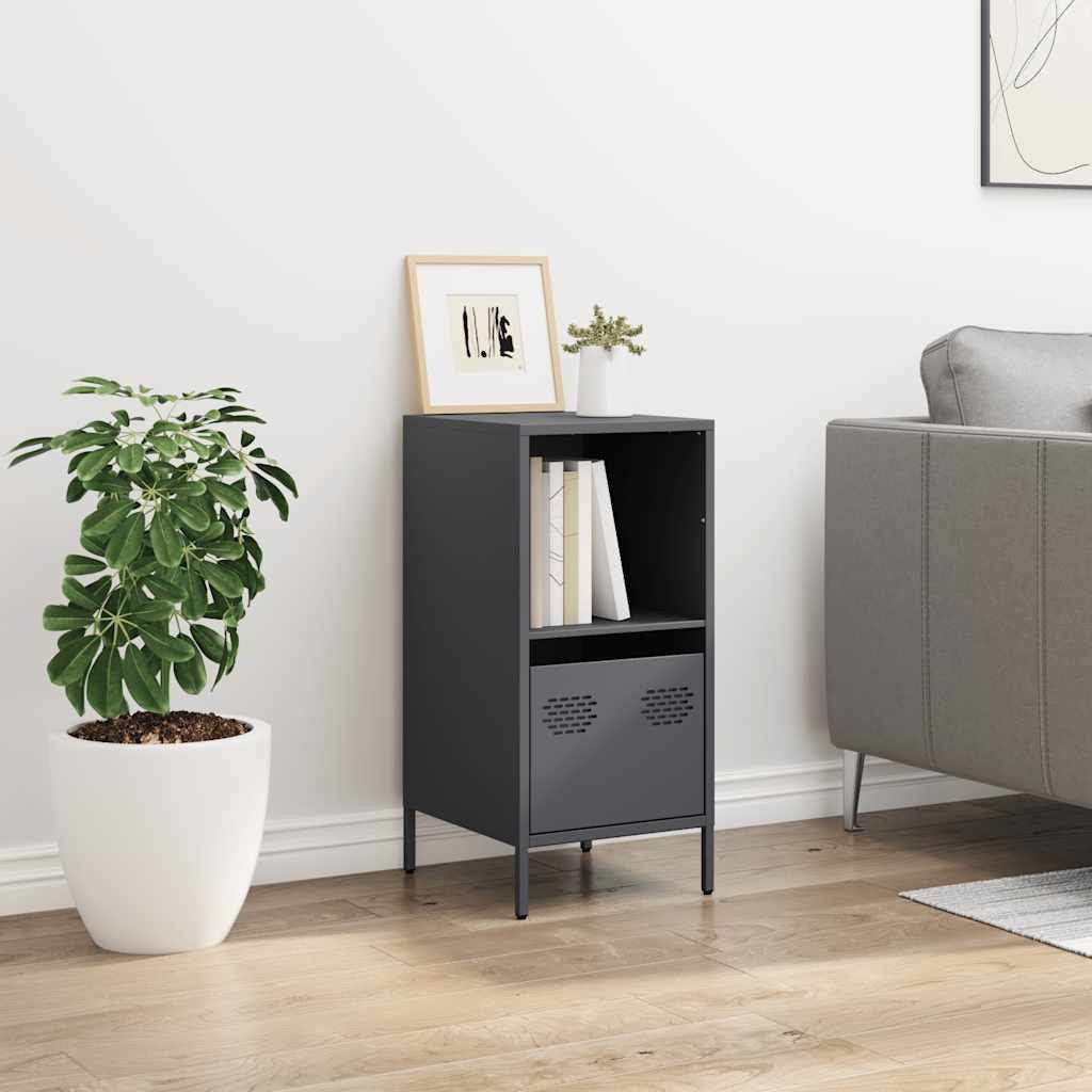 vidaXL Sideboard Sideboard Anthrazit 35x39x73,5 cm günstig online kaufen