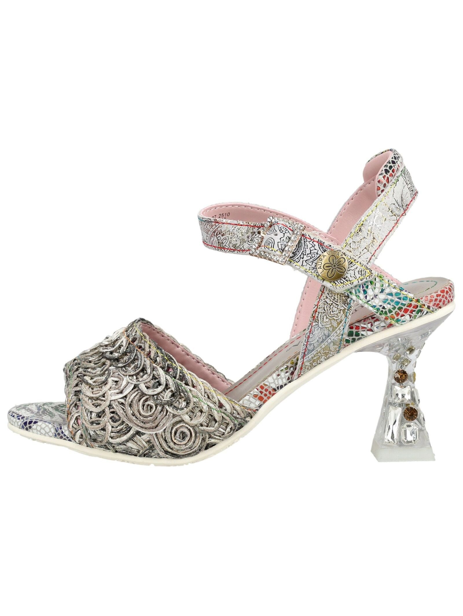 LAURA VITA LAURA VITA Pumps Leder/Textil High-Heel-Pumps günstig online kaufen