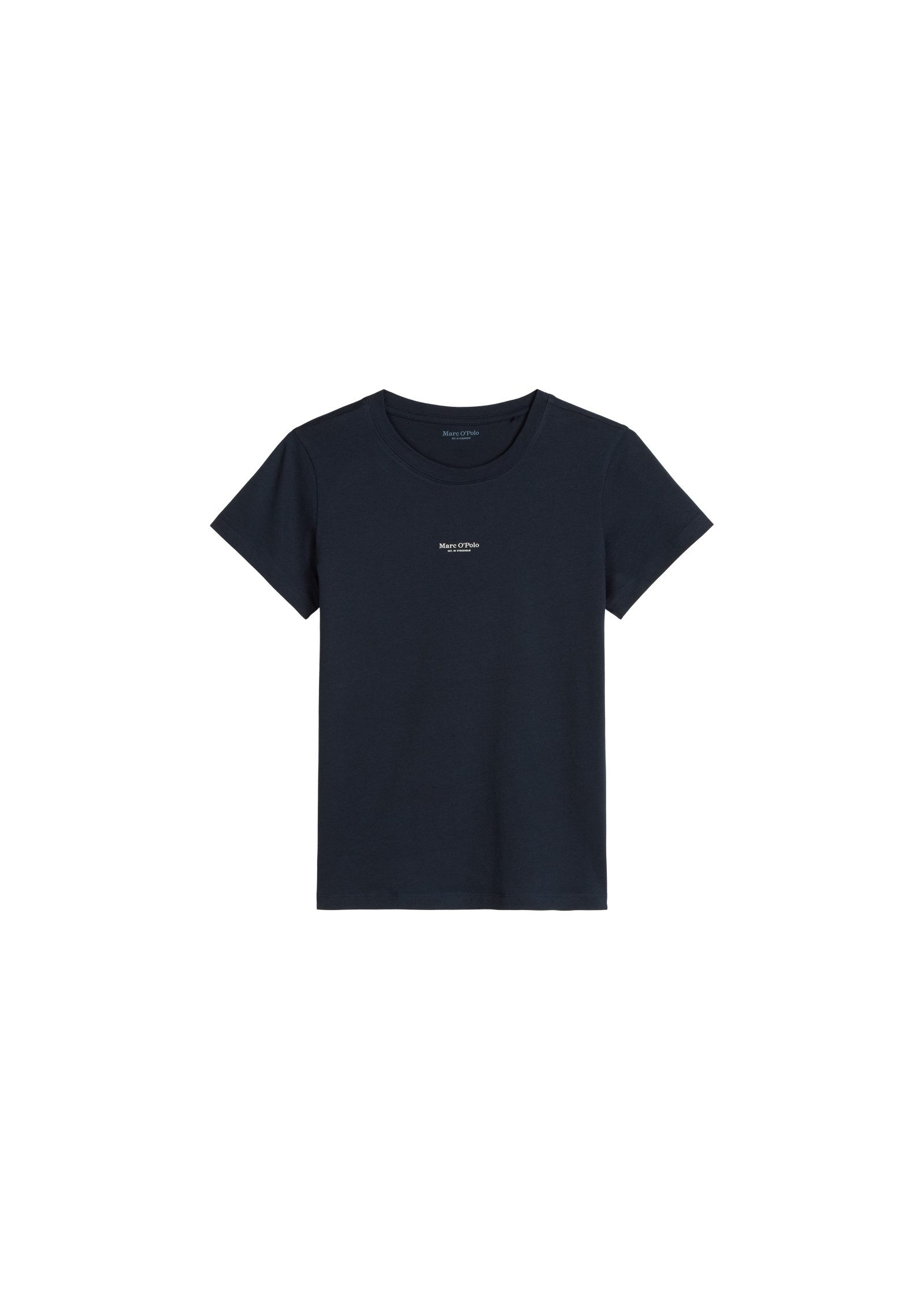 Marc O'Polo Pyjamaoberteil Mix N Match Cotton Top SS mit Rundhalsausschnitt und kurzem Arm