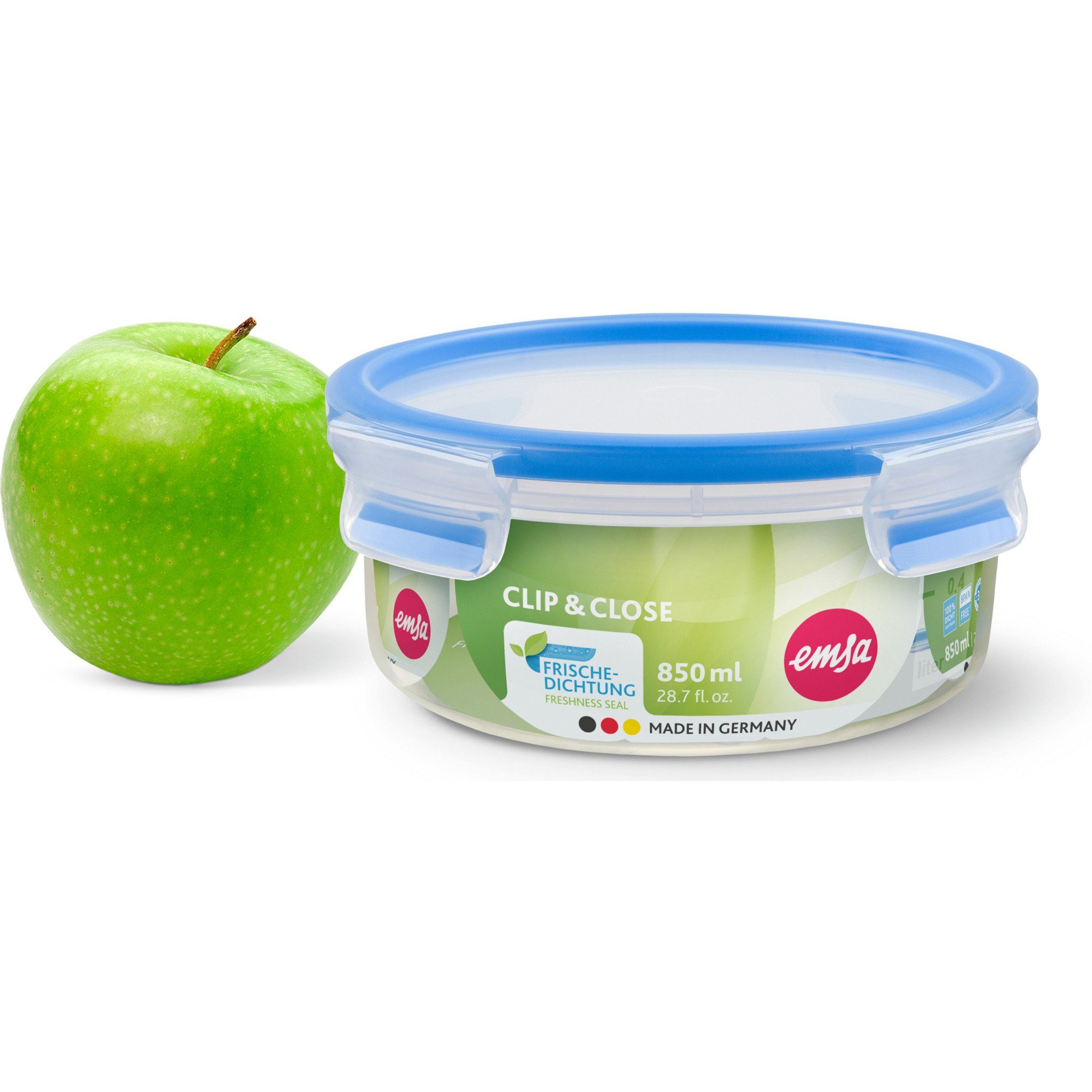 Emsa Lunchbox Emsa CLIP & CLOSE Frischhaltedose 0,85 Liter