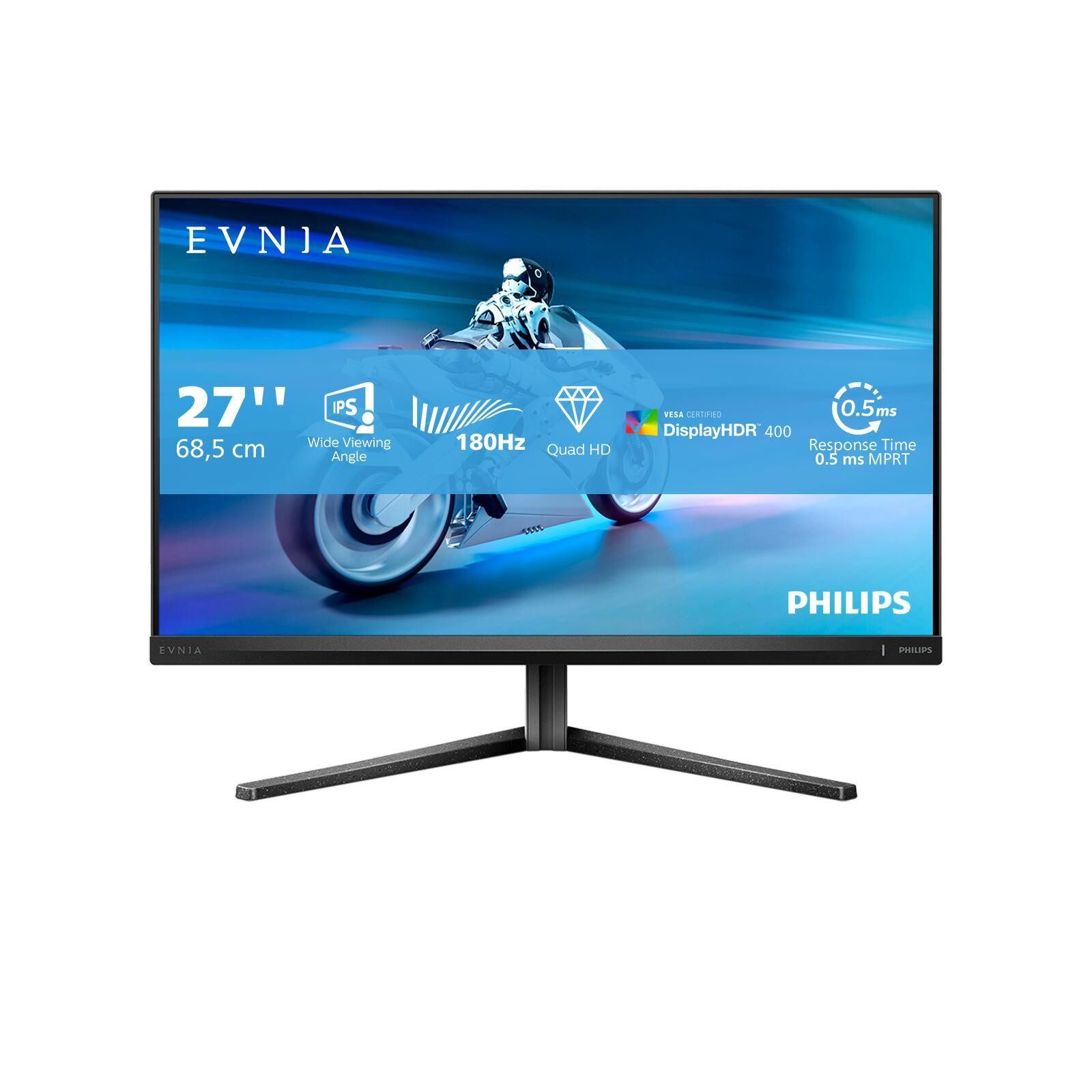 Philips 27M2N5500/00 Gaming-LED-Monitor (2560 x 1440, 1 ms Reaktionszeit, 180 Hz, IPS Panel)