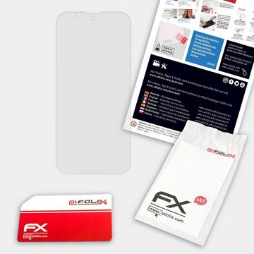 atFoliX Schutzfolie Panzerglasfolie für Volla Phone X, Ultradünn und superhart