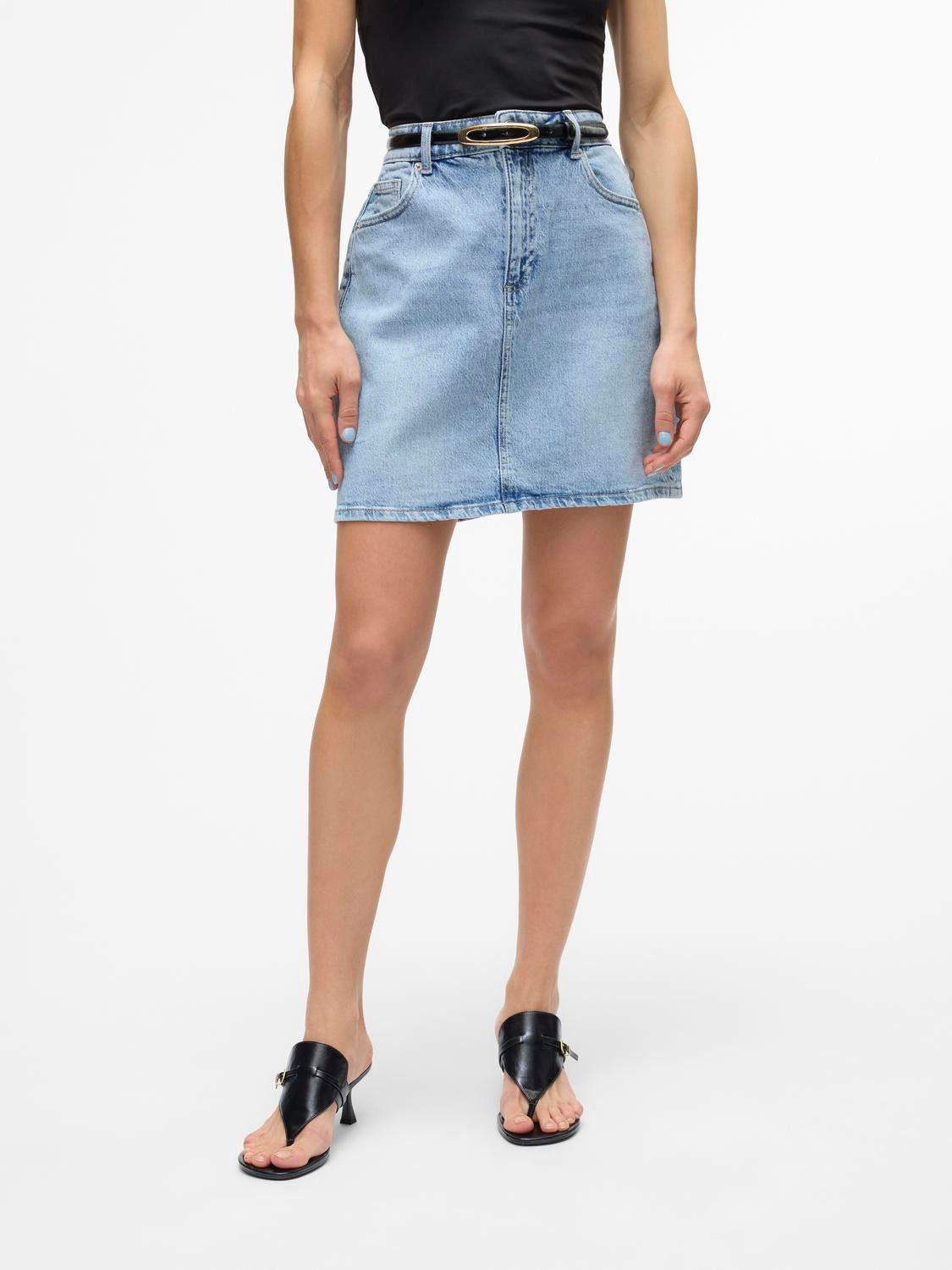 Vero Moda Jeansrock VMTESSA HR SHORT DNM SKIRT MIX GA NOOS