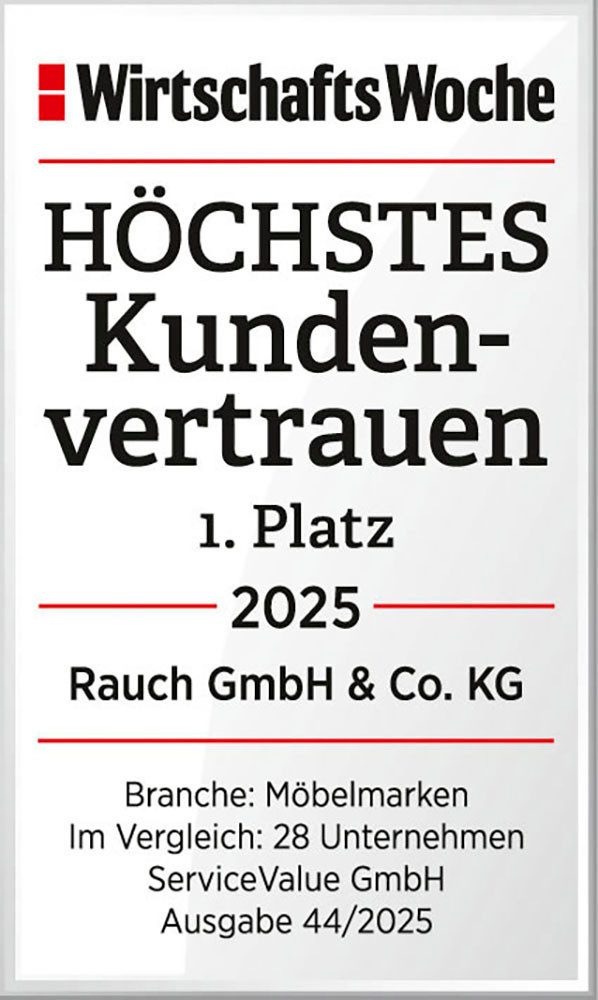 rauch Kombikommode Kommode Sideboard Wäscheschrank Schrank SKAT PURE (inkl. SOFT-CLOSE-FUNKTION), mit 1 Tür und 4 Schubladen in puristischem Design MADE IN GERMANY