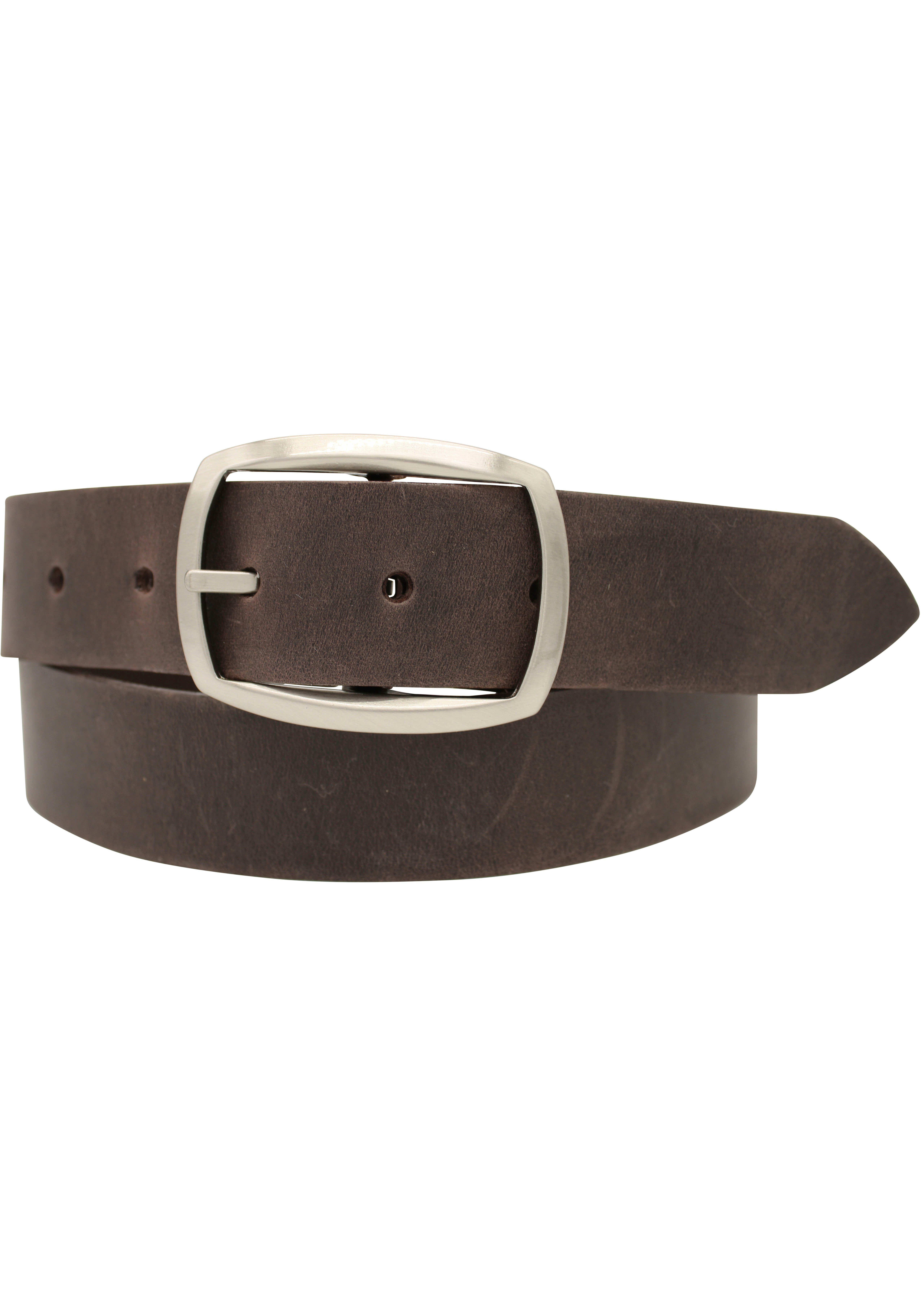AnnaMatoni Ledergürtel Lederoberfläche im Vintage-Look günstig online kaufen