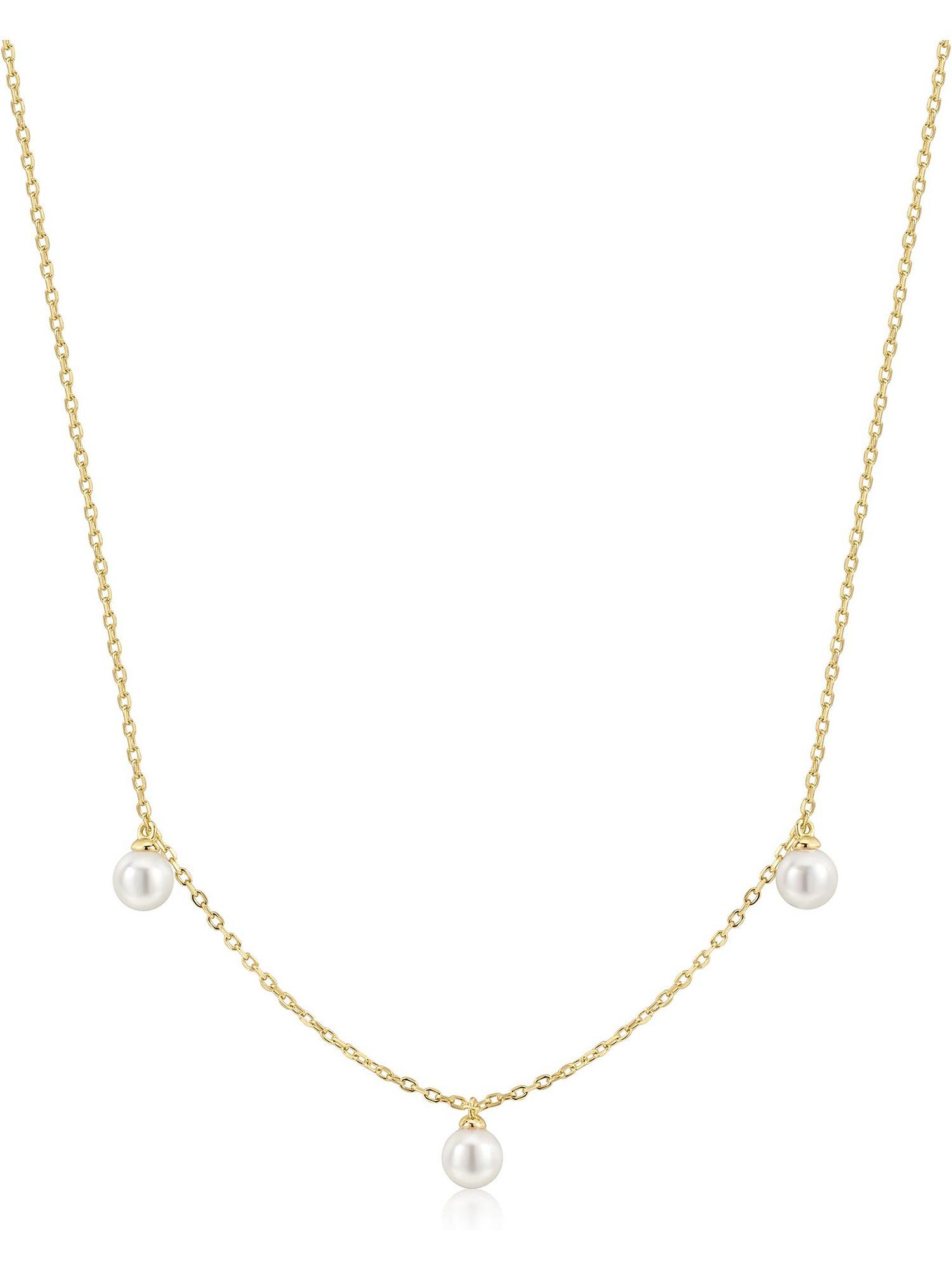 Collier Ania Haie Damen-Kette 925er Silber Muschelkern