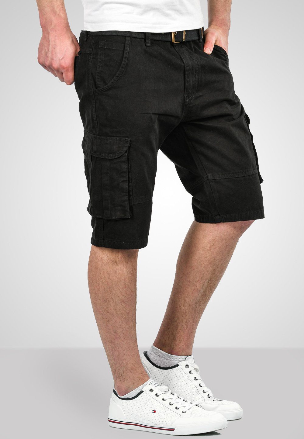 Alessandro Salvarini Cargoshorts ASNico inklusive passendem Gürtel