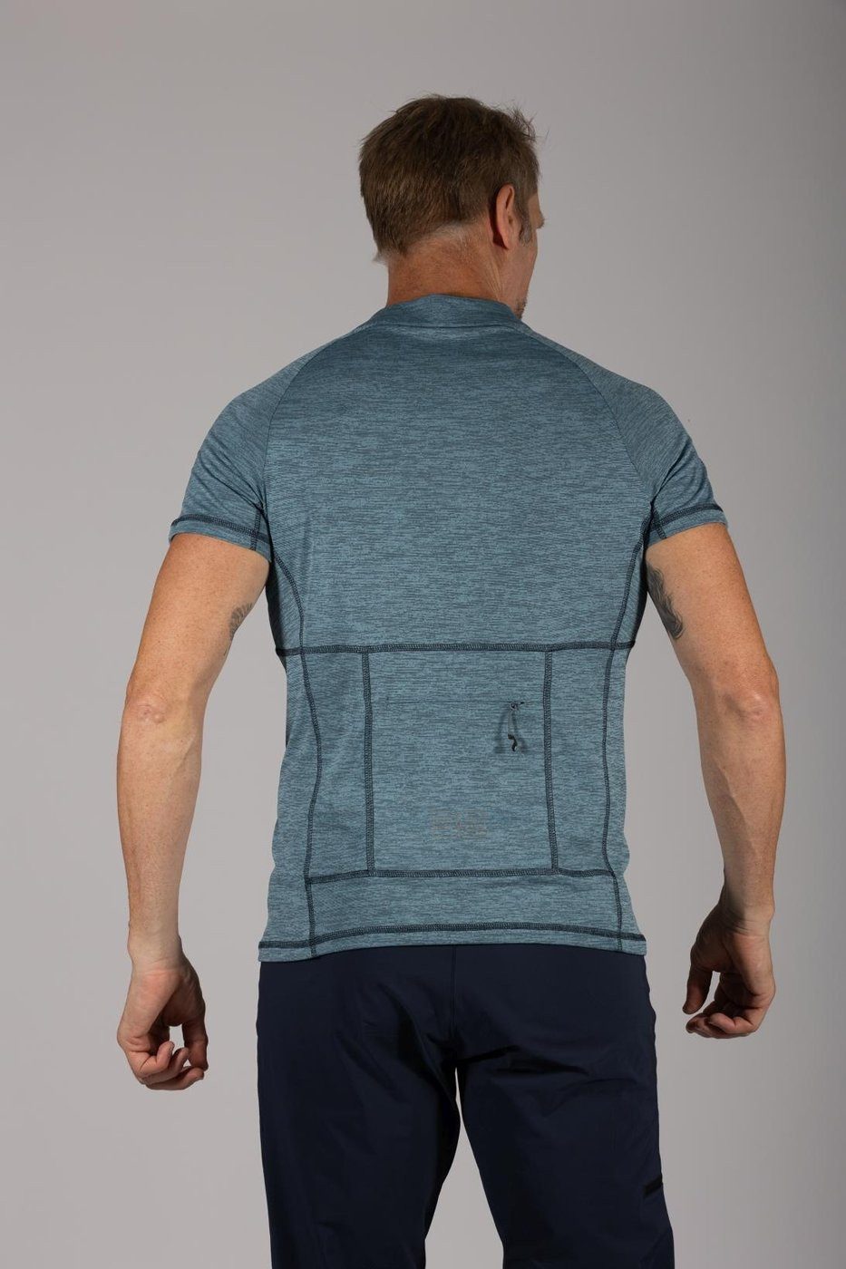 Maul Kurzarmhemd Inselberg 3 fresh - T-Shirt mi HIMMELBLAU