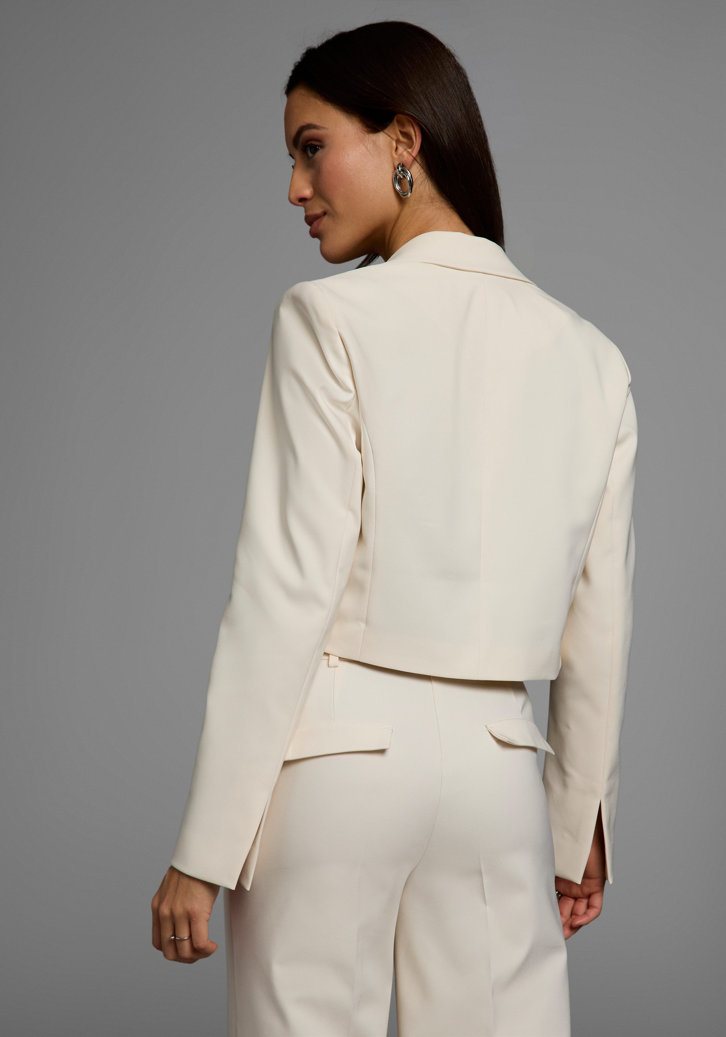 HECHTER PARIS Kurzblazer in modischer Cropped-Form günstig online kaufen